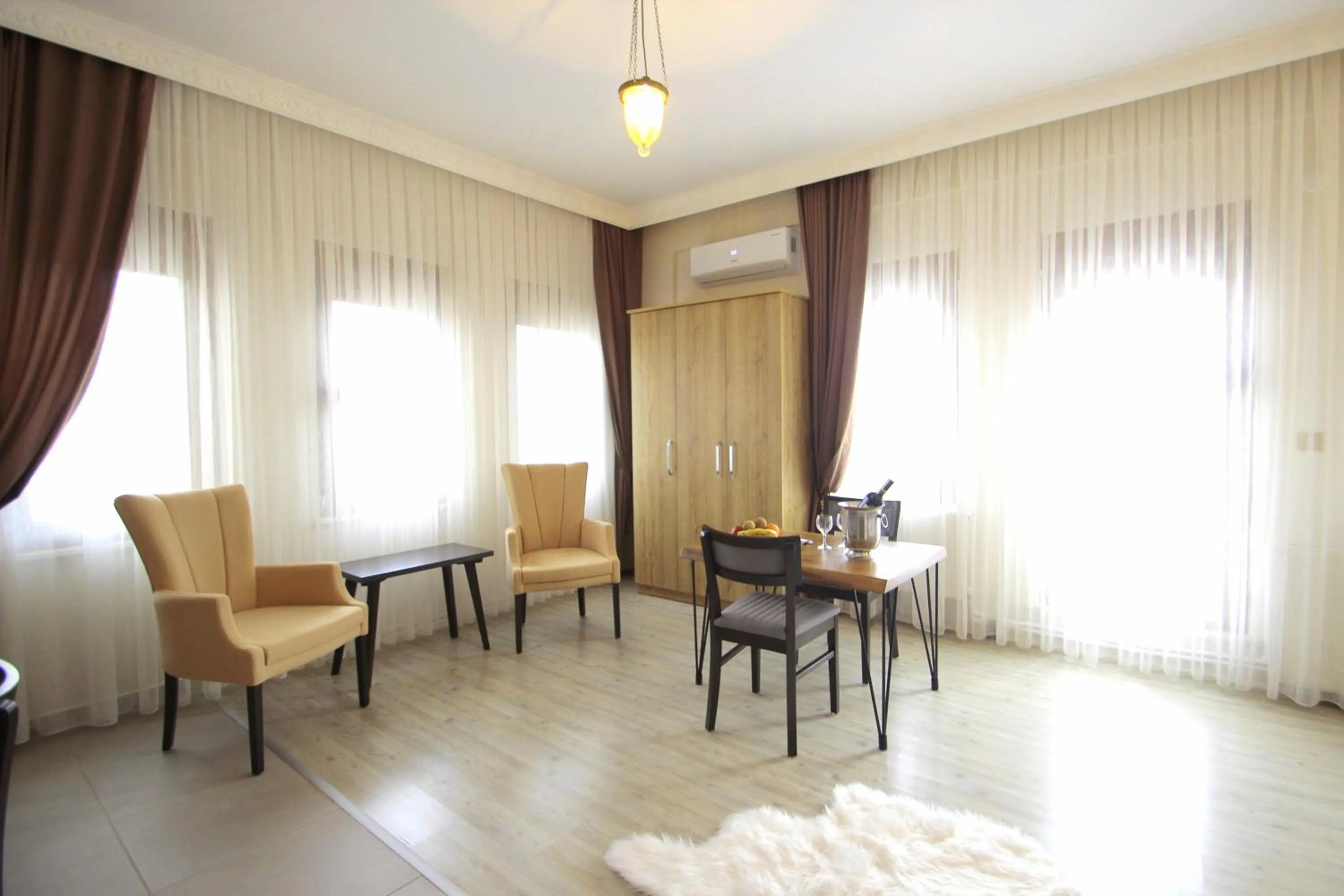 Living room in Butterfly Butik Hotel