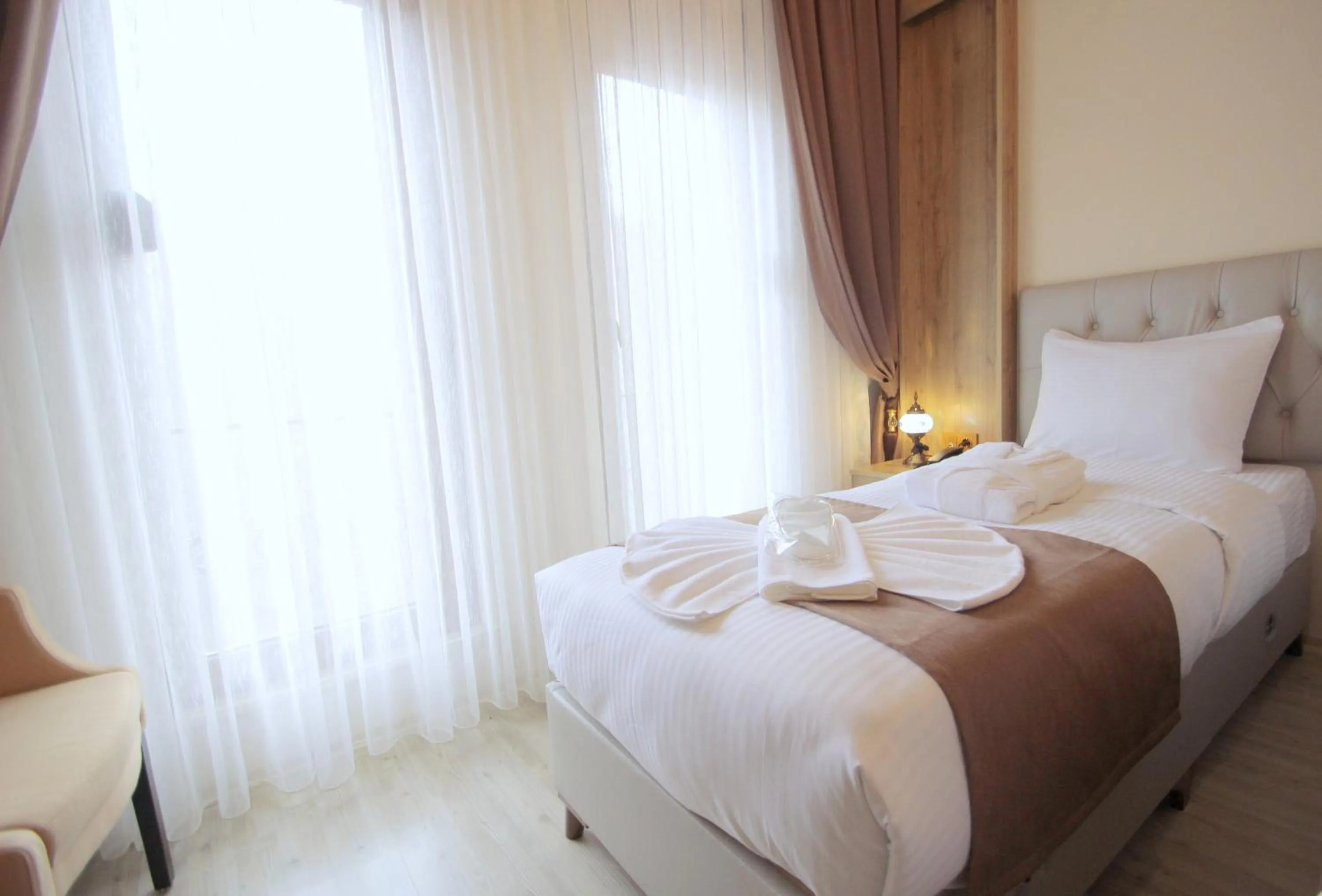 Decorative detail in Butterfly Butik Hotel