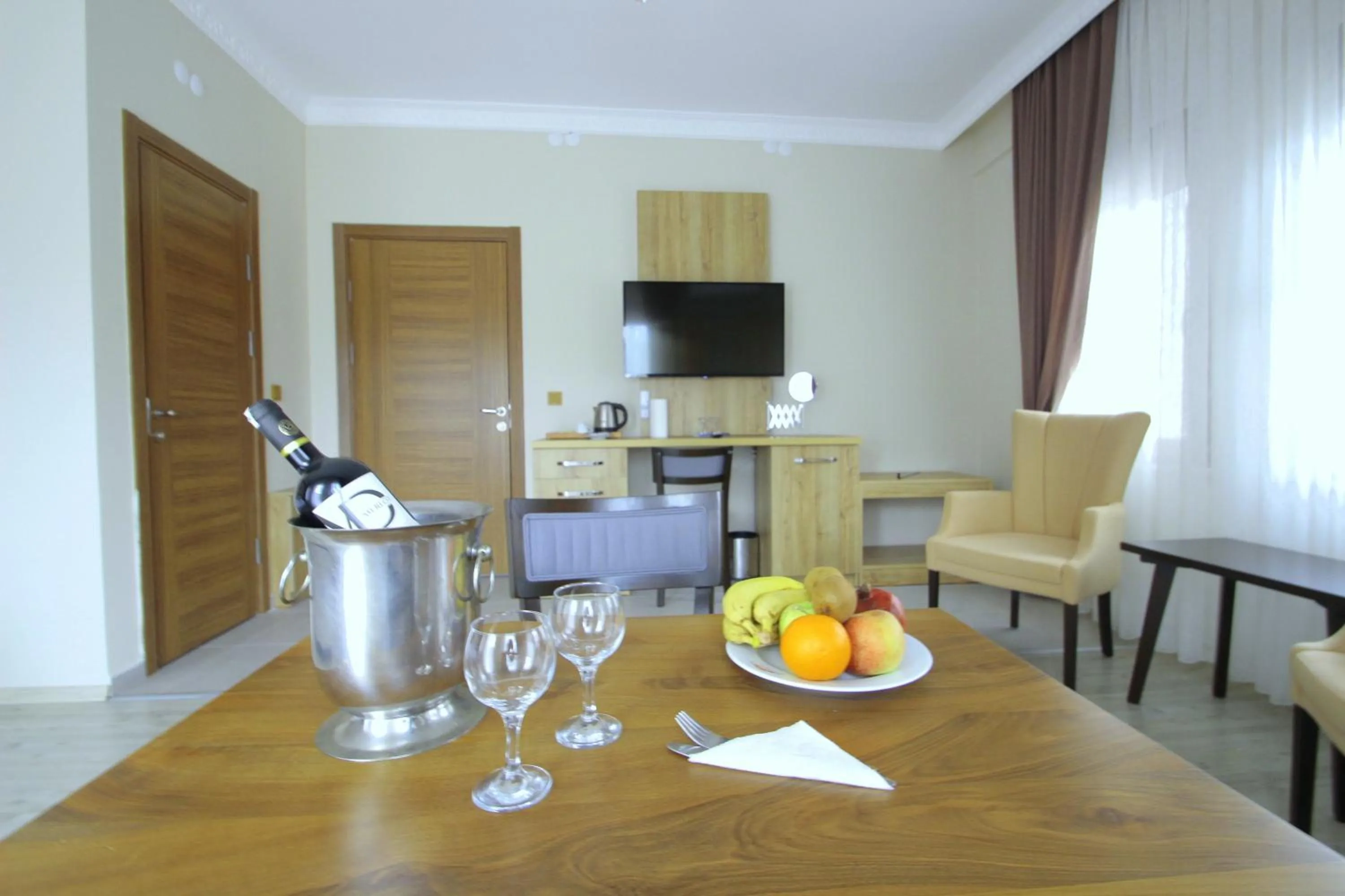 Decorative detail in Butterfly Butik Hotel