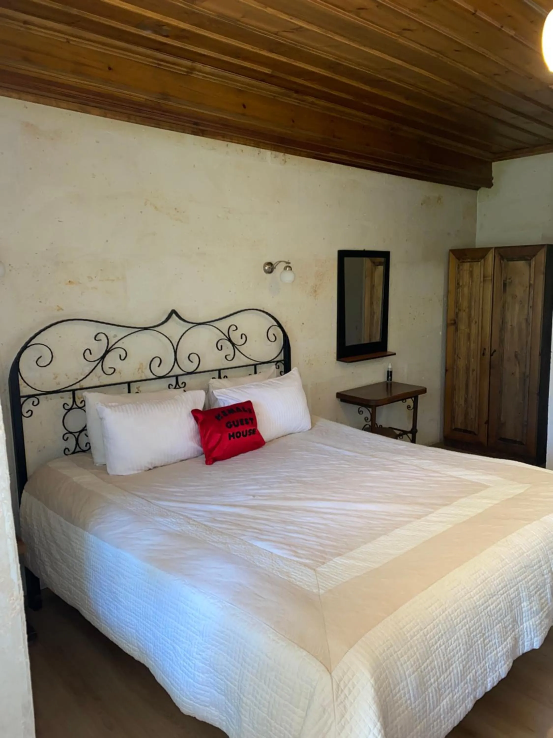 Bed in Kemal's Guest House