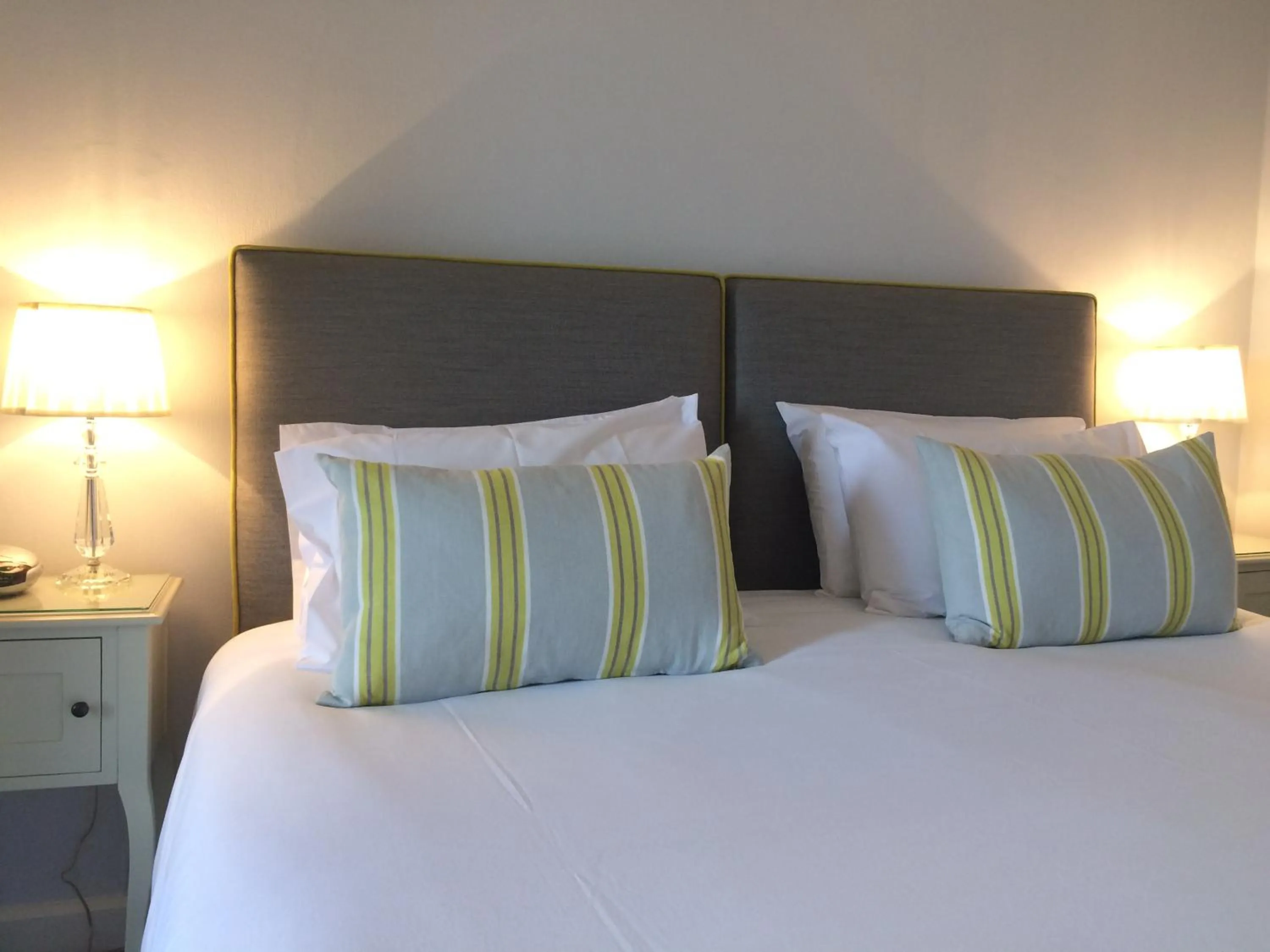 Bed in Tregiffian Farm B&B