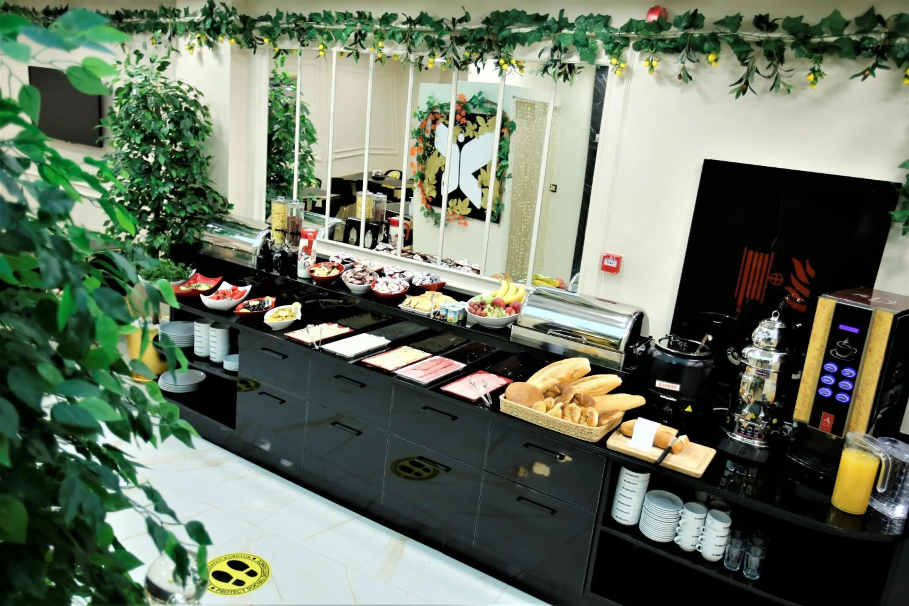 Buffet breakfast in OMMA HOTEL