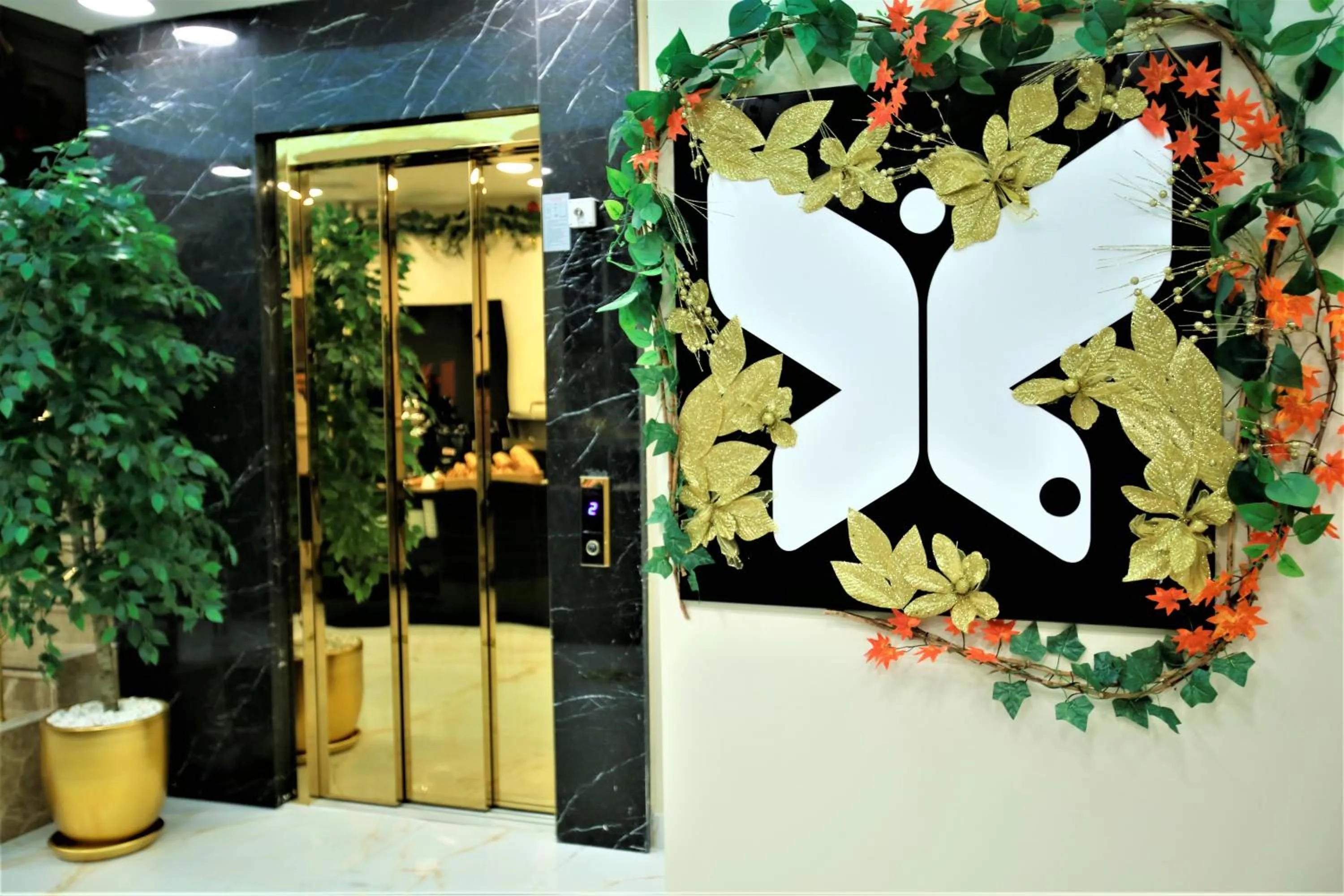 Decorative detail in OMMA HOTEL