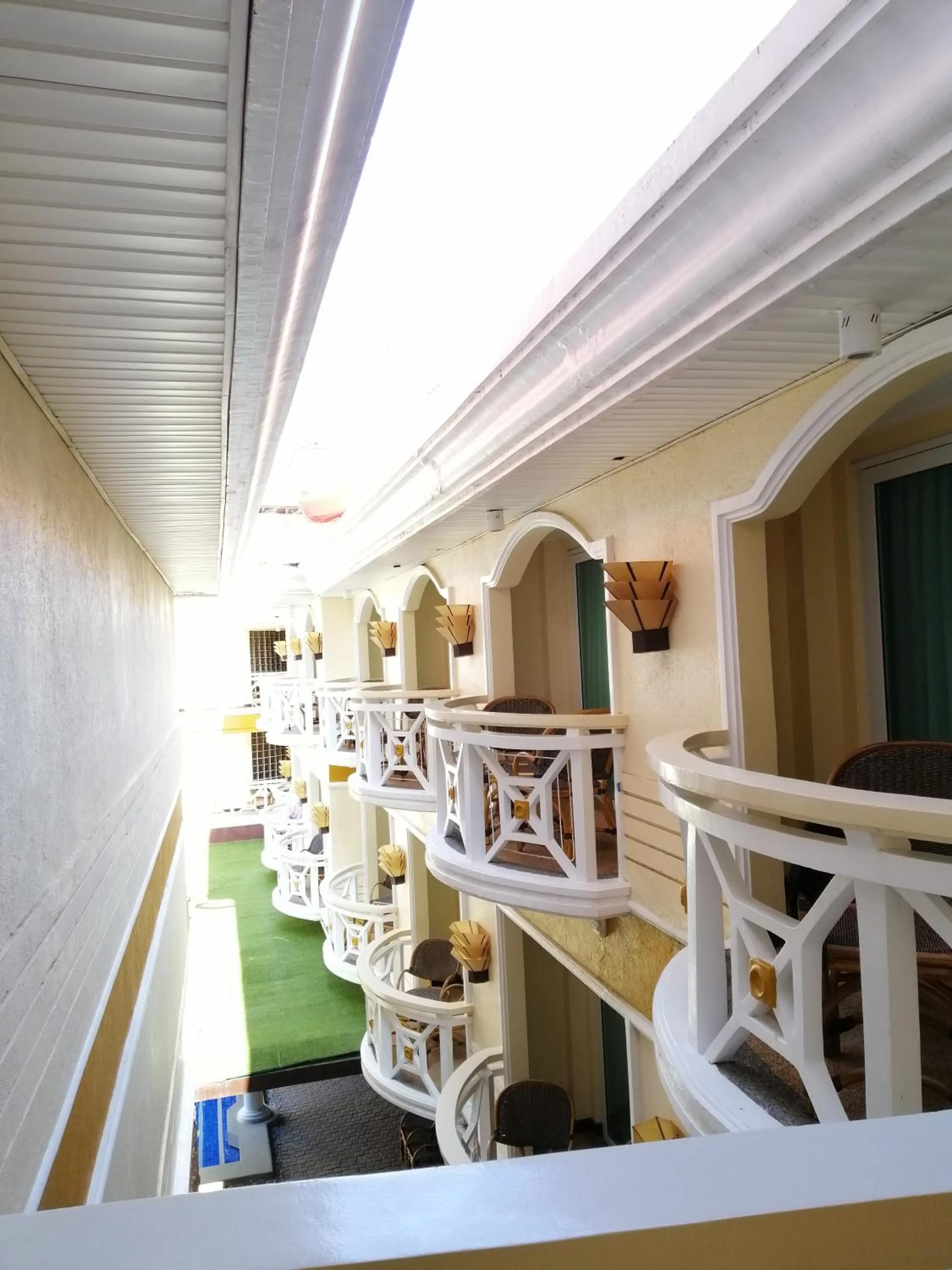 Balcony/Terrace in Boracay Mandarin Island Hotel