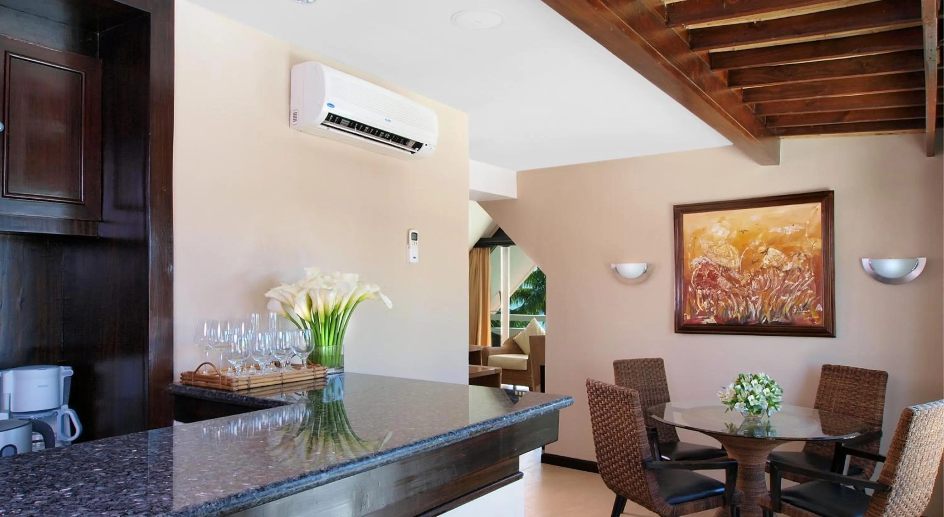 Living room in Boracay Mandarin Island Hotel