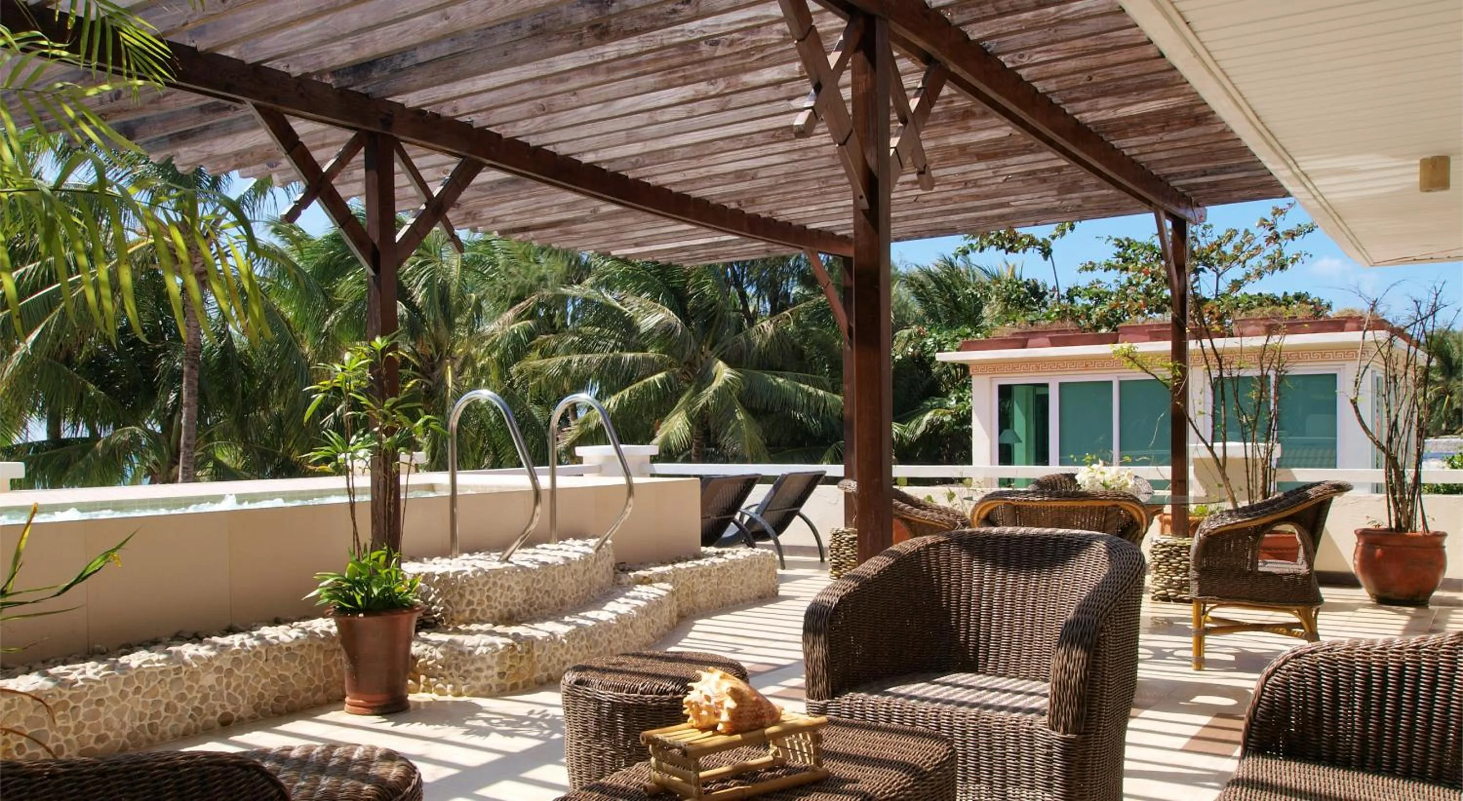 Balcony/Terrace in Boracay Mandarin Island Hotel