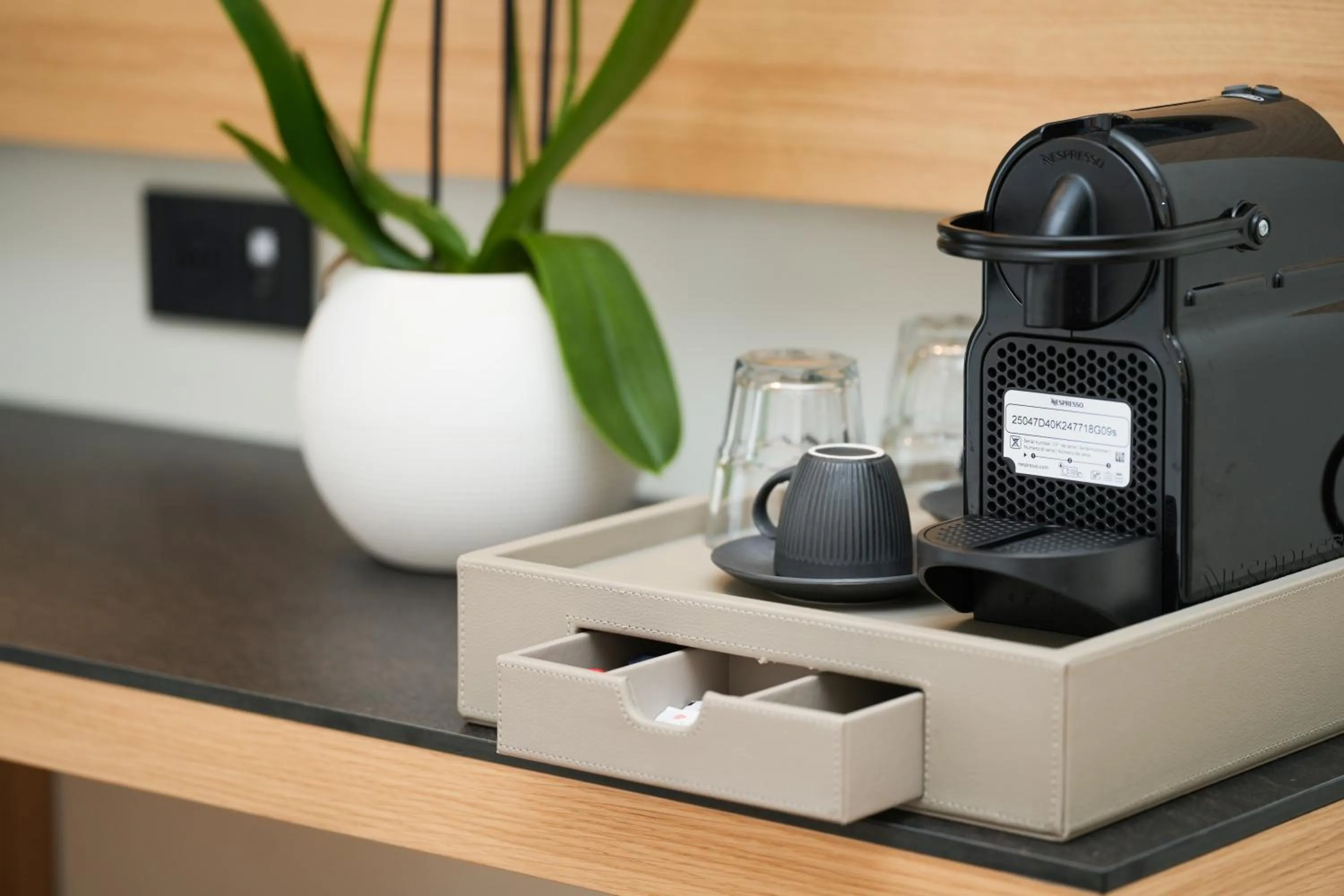 Coffee/tea facilities in Hotel Agimi