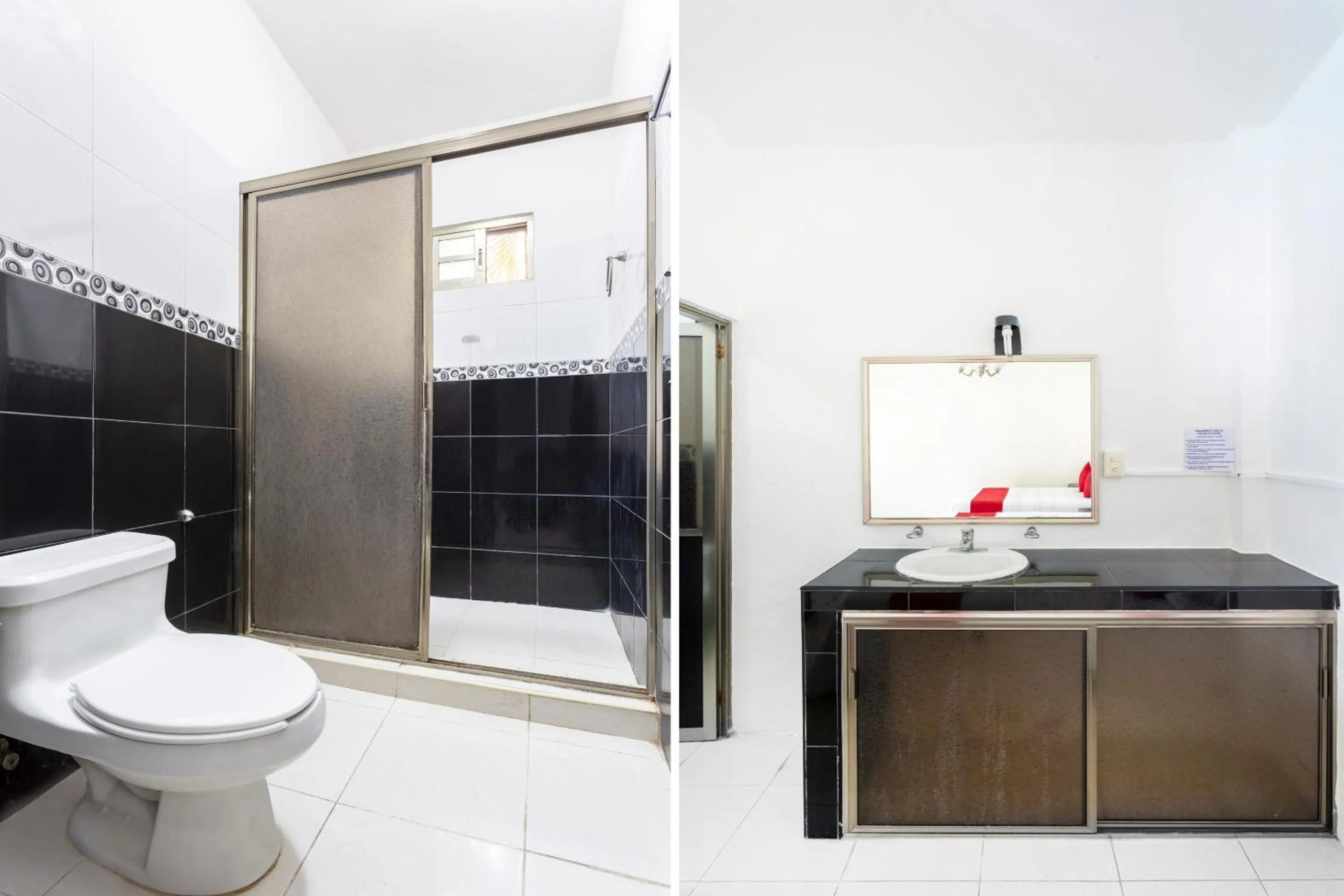 Bathroom in OYO Hotel Rio Chetumal