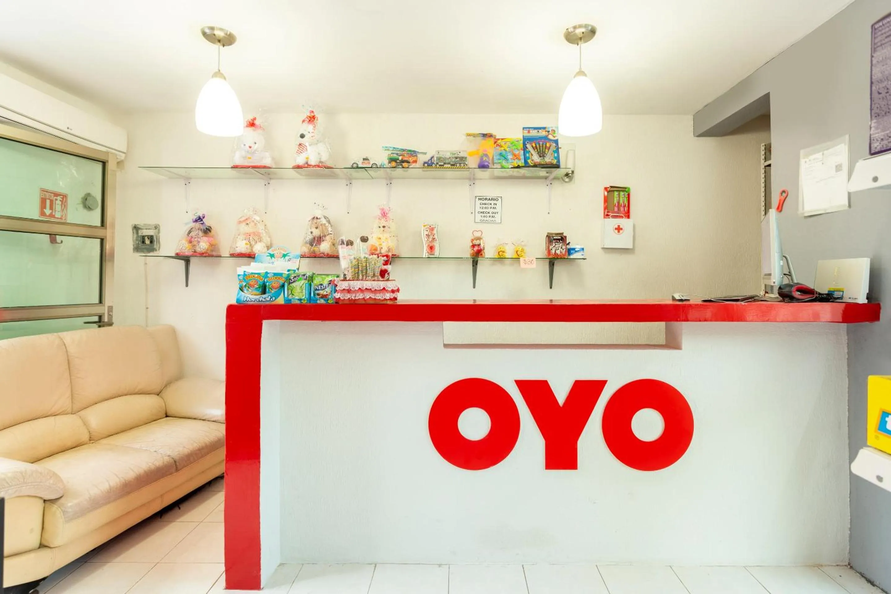 Lobby or reception in OYO Hotel Rio Chetumal