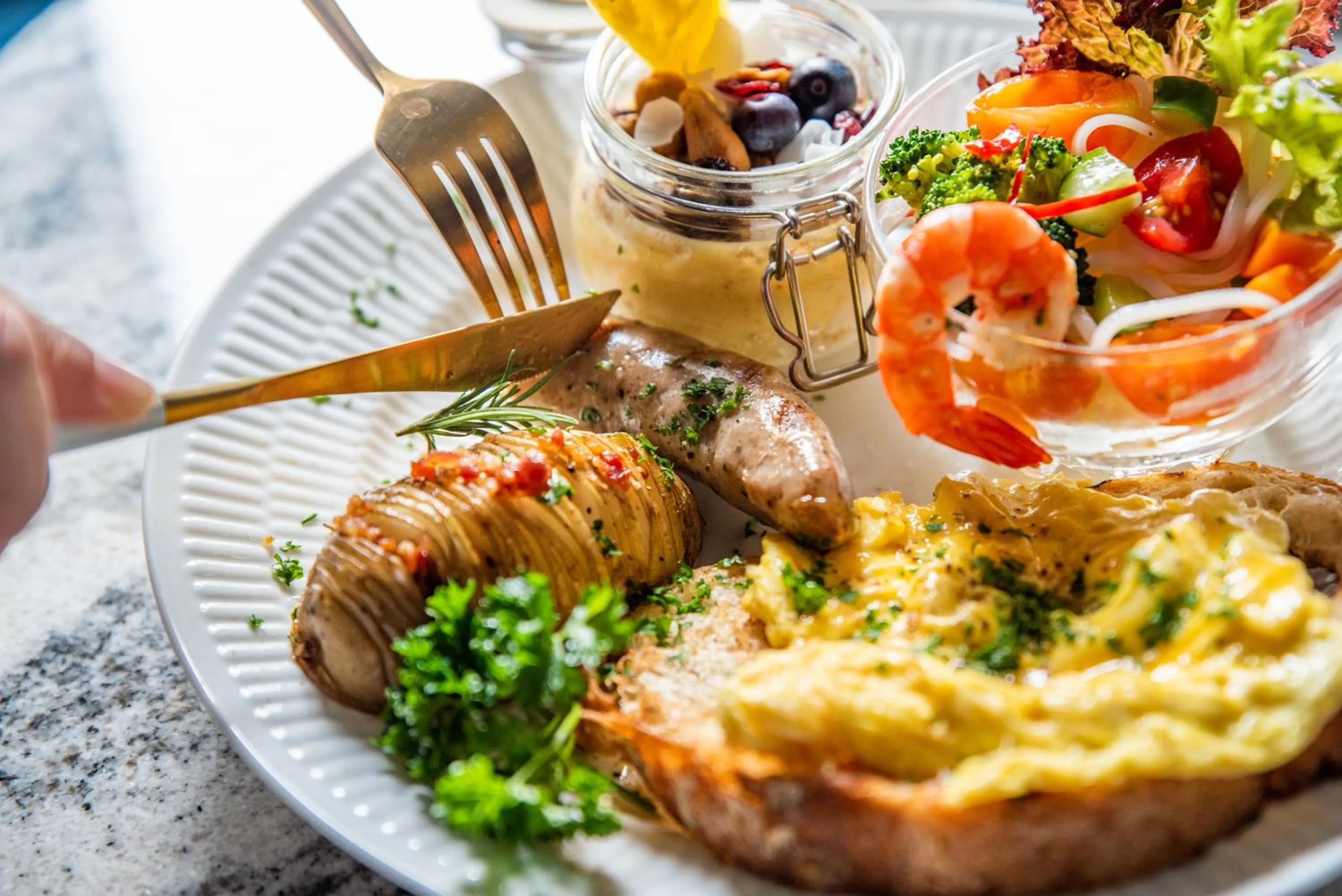 Breakfast in Olivia Boutique Hotel