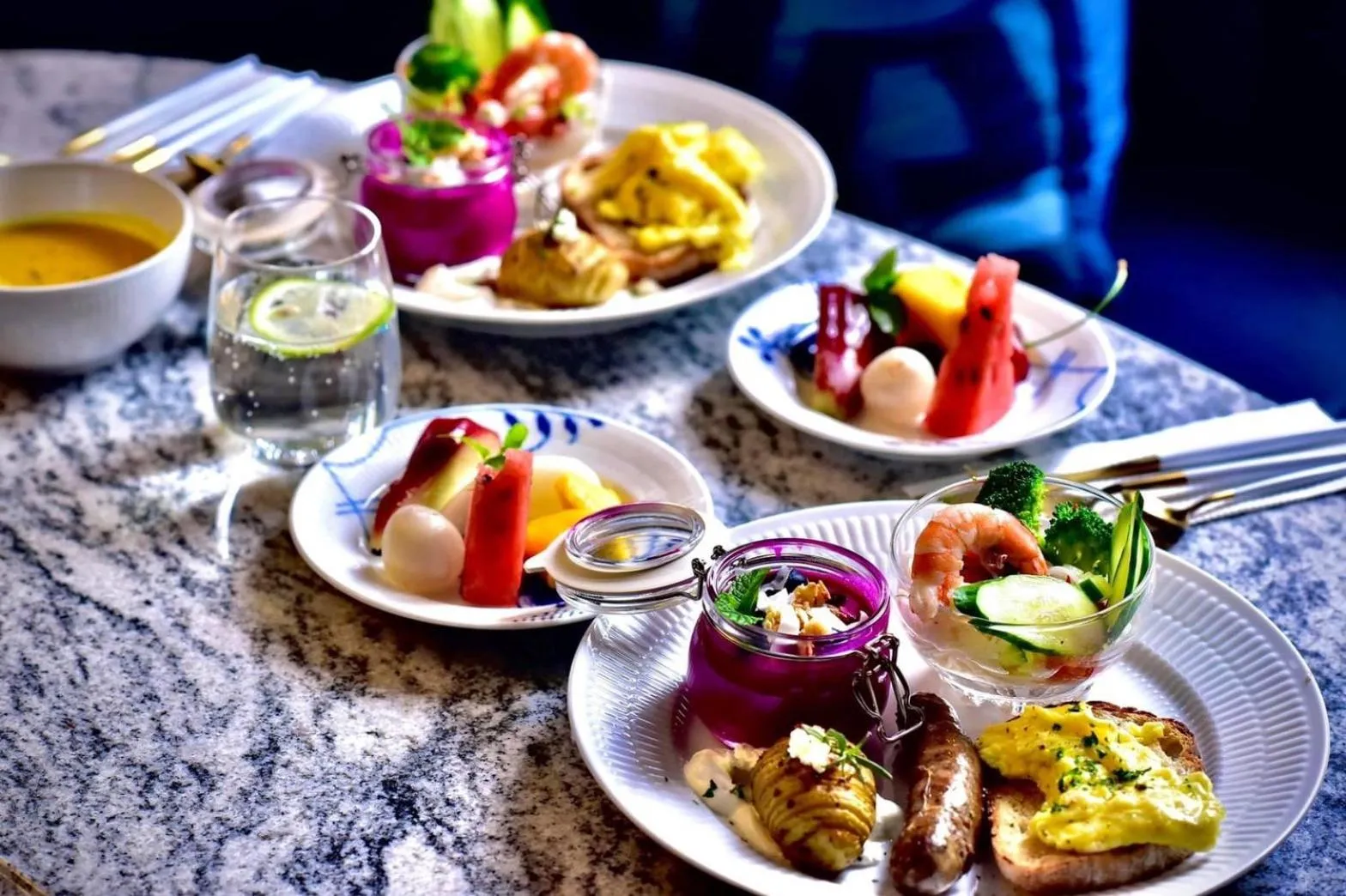 Food in Olivia Boutique Hotel