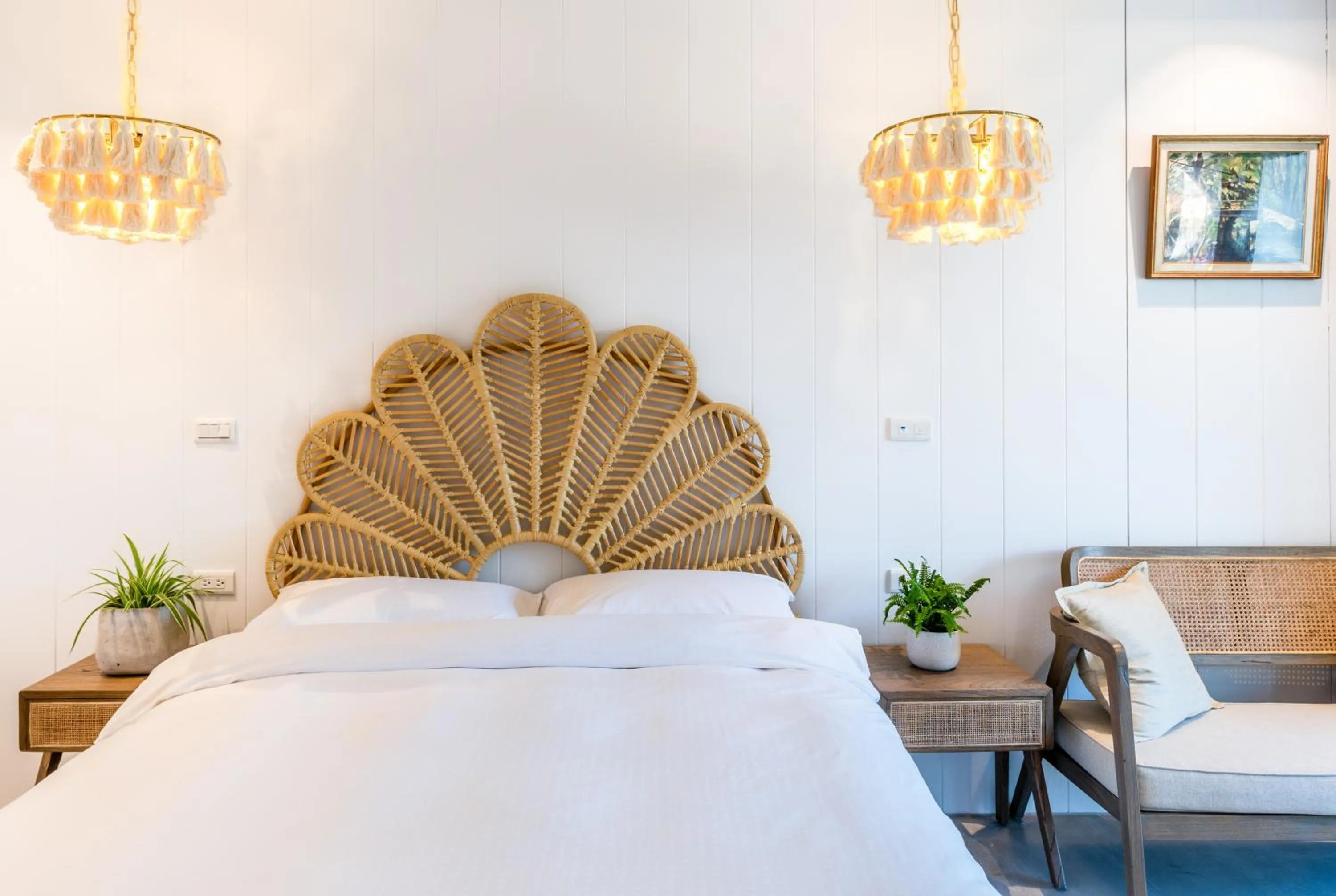 Bed in Olivia Boutique Hotel