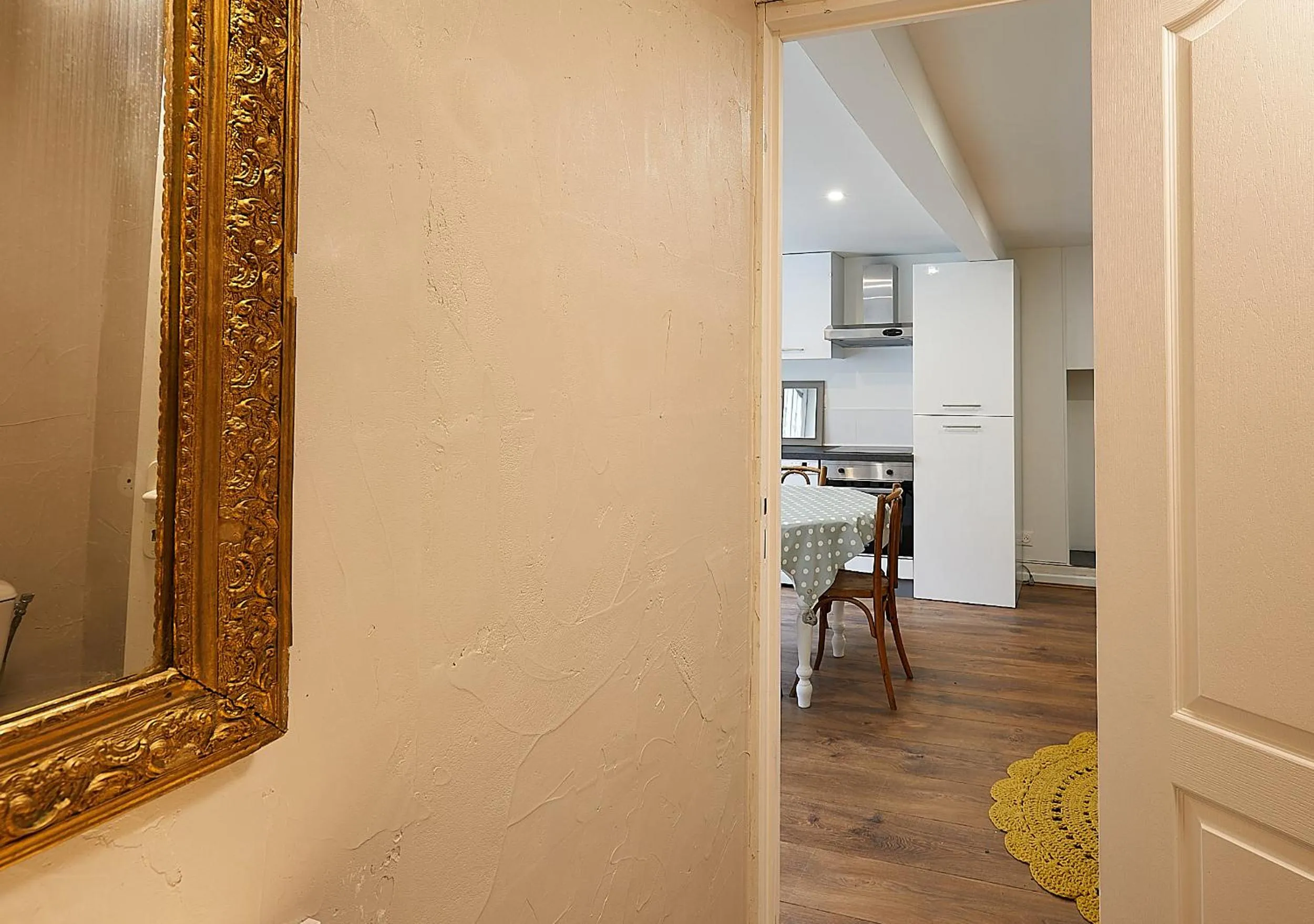 Kitchen or kitchenette in Appart'Hôtel de Paris
