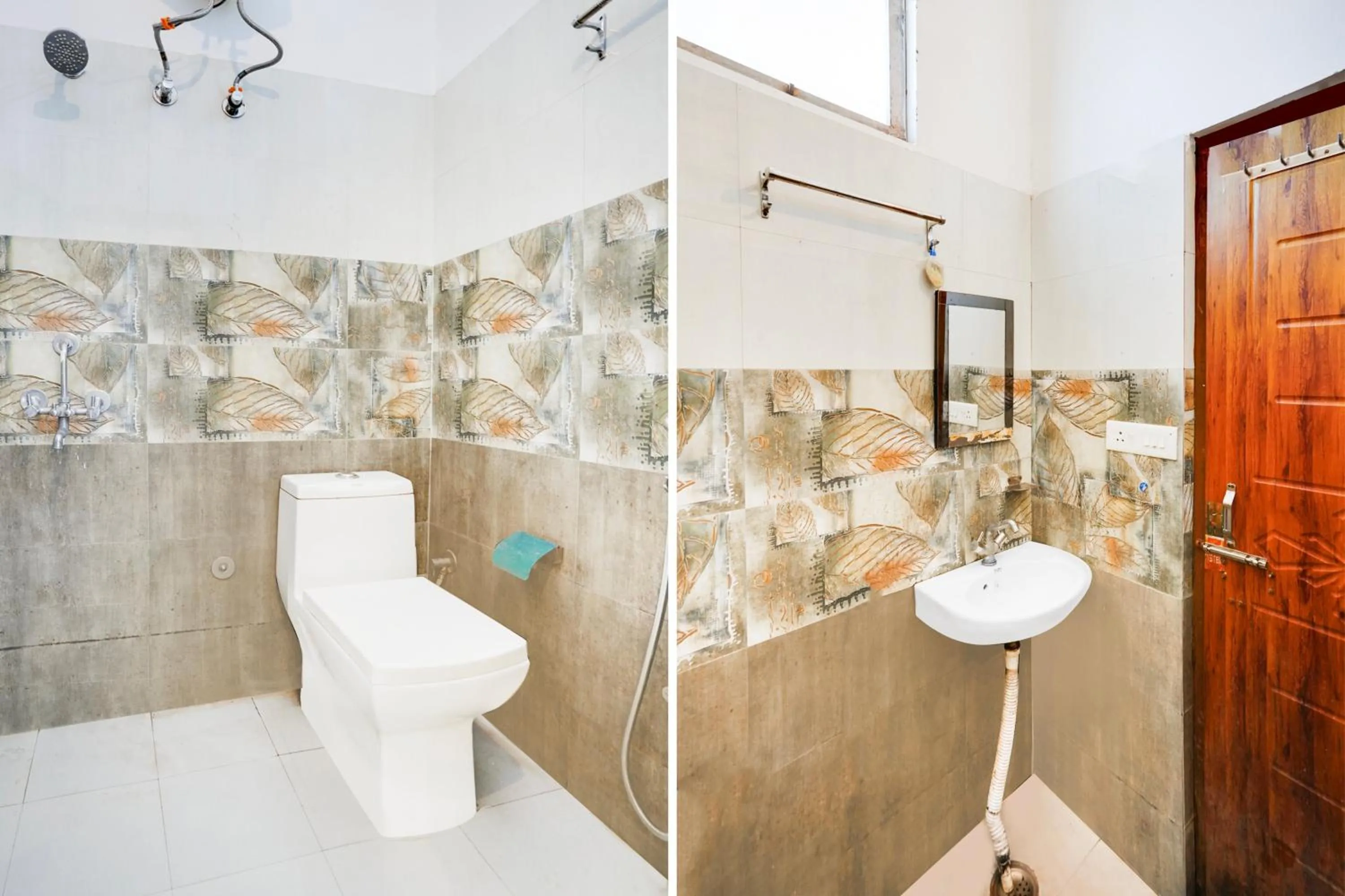 Bathroom in Hotel O Kedarpuram Near Doon University