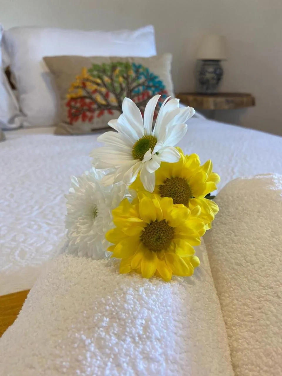 Bed in Casa Hridaya Hotel Boutique