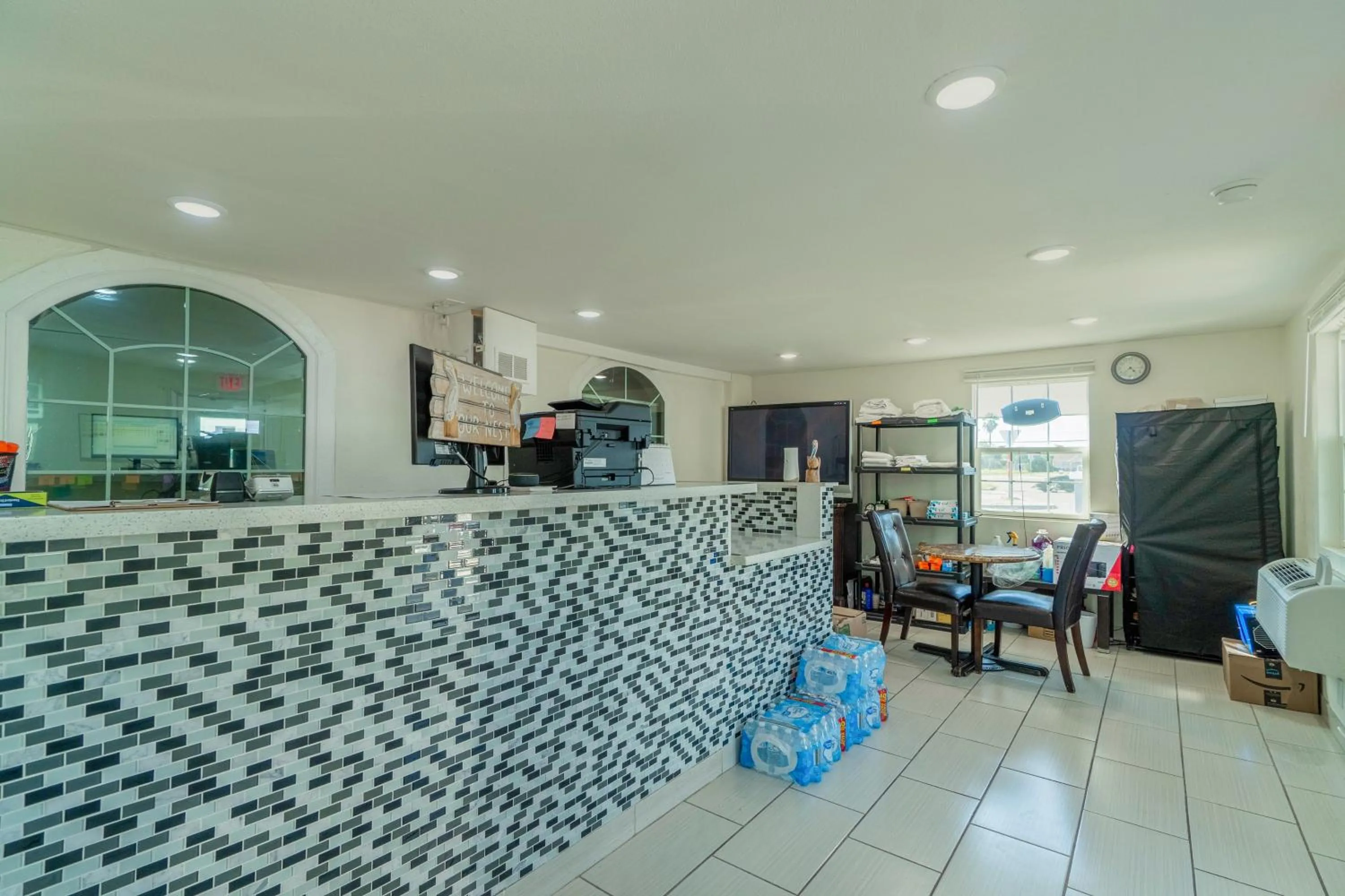 Lobby or reception in Pelican Inn by Belvilla Aransas Pass, TX