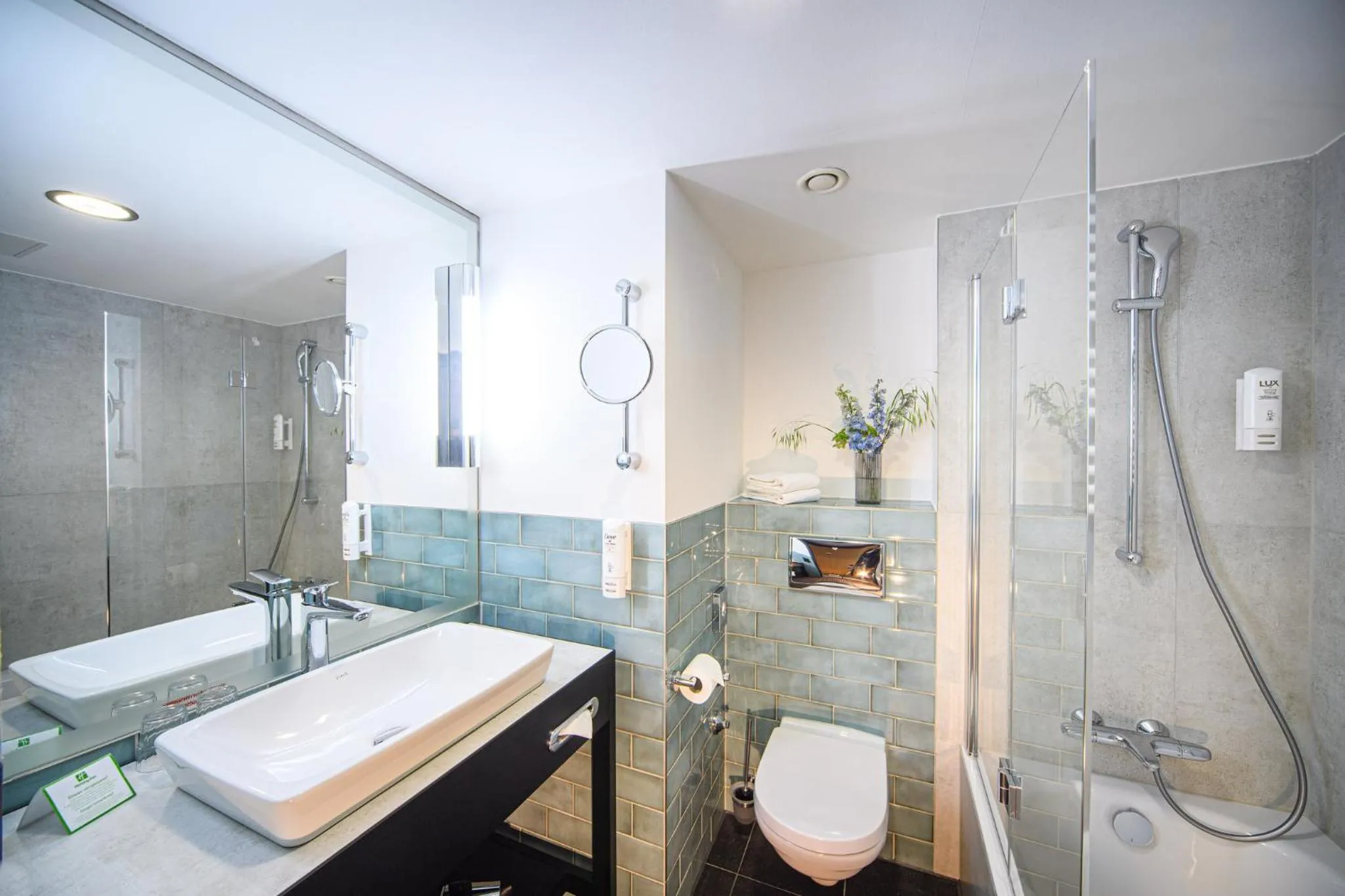 Bathroom in Holiday Inn Lübeck by IHG