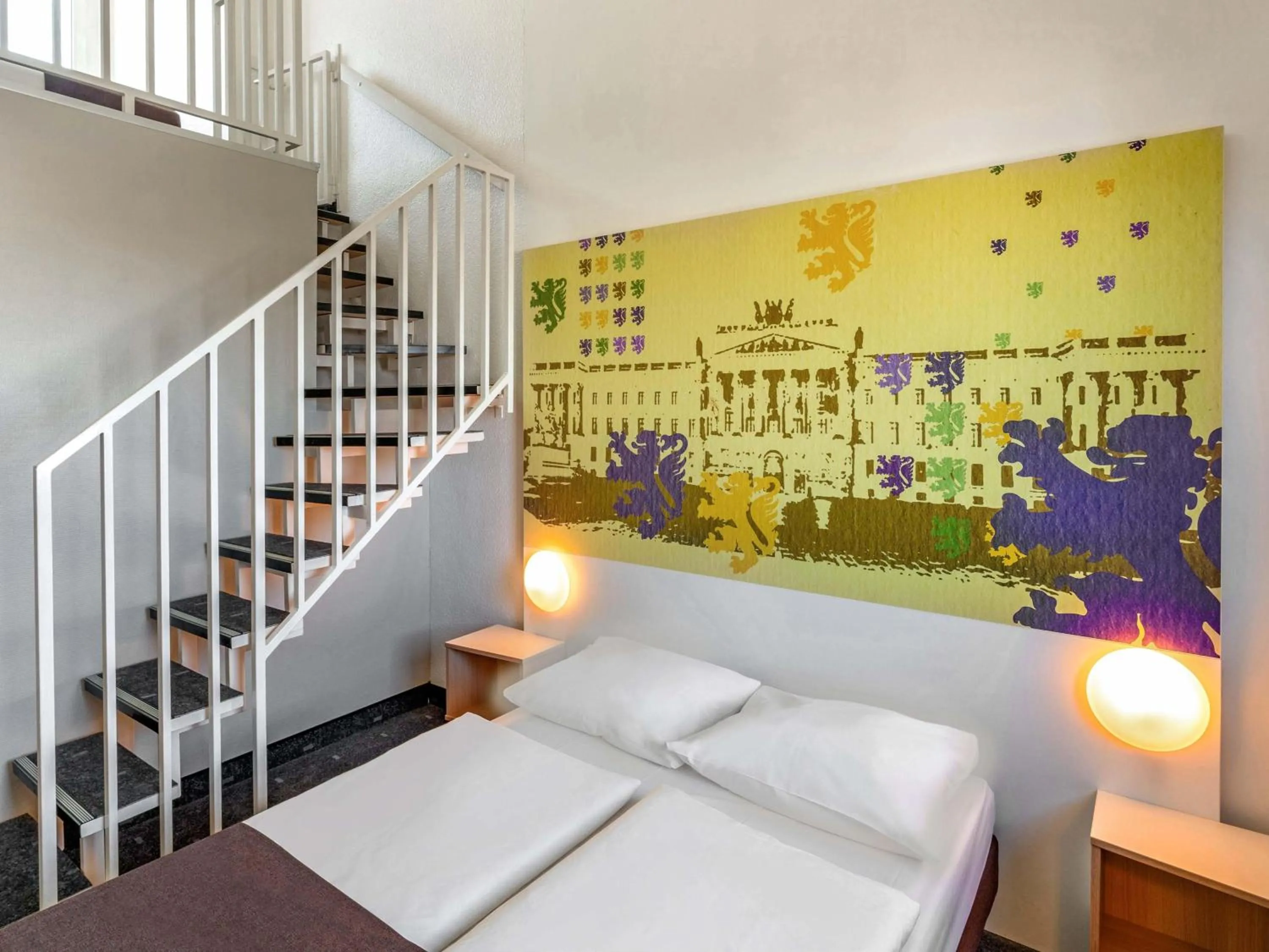 Photo of the whole room, Bed in B&B Hotel Braunschweig-Nord