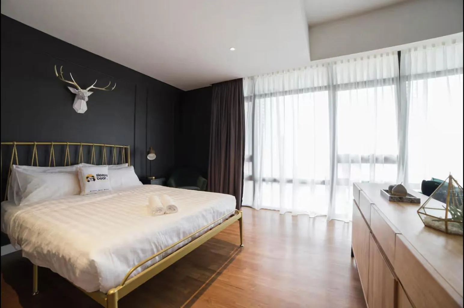 Bed in Anggun Residence KLCC By Sleepy Bear