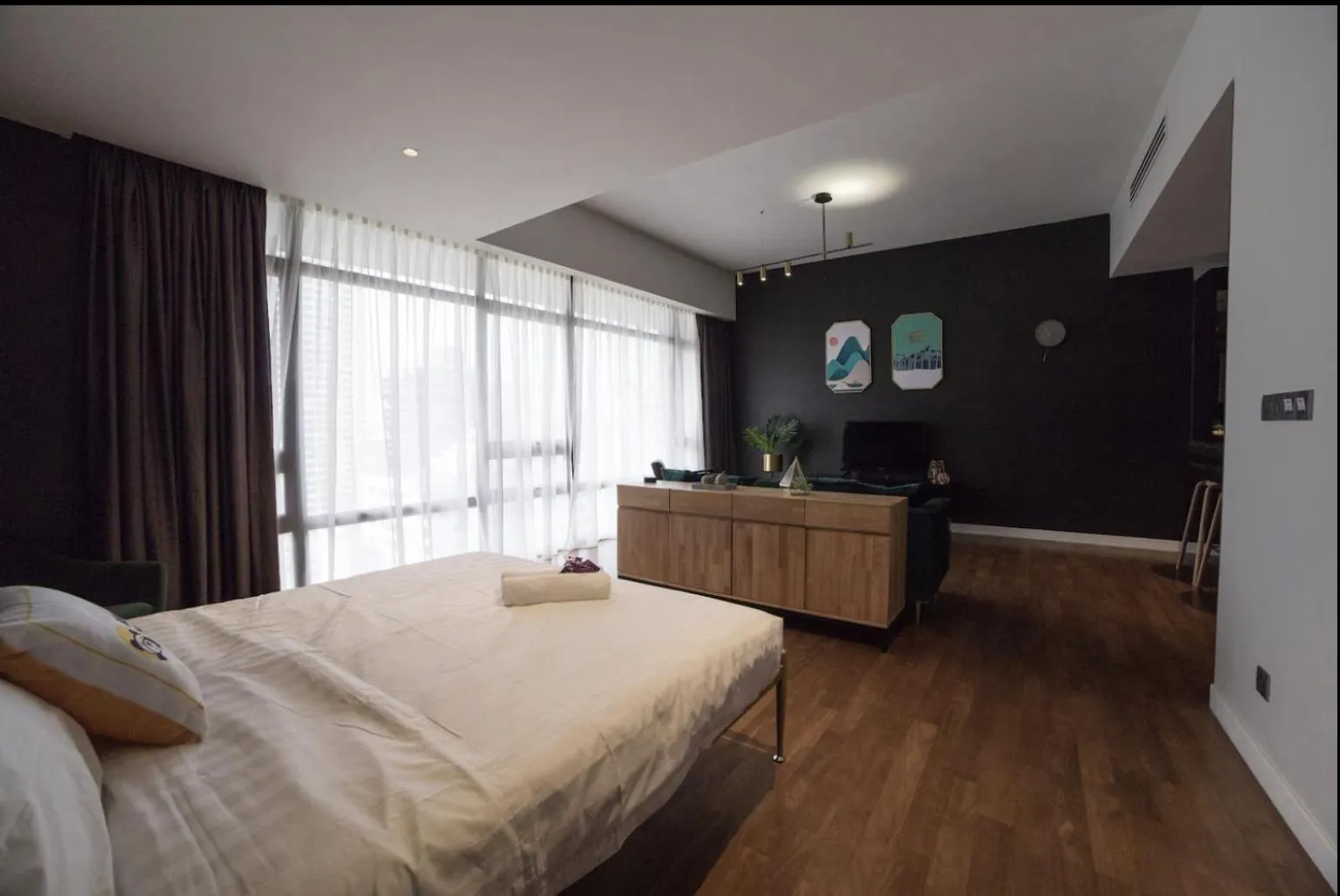 Bed in Anggun Residence KLCC By Sleepy Bear