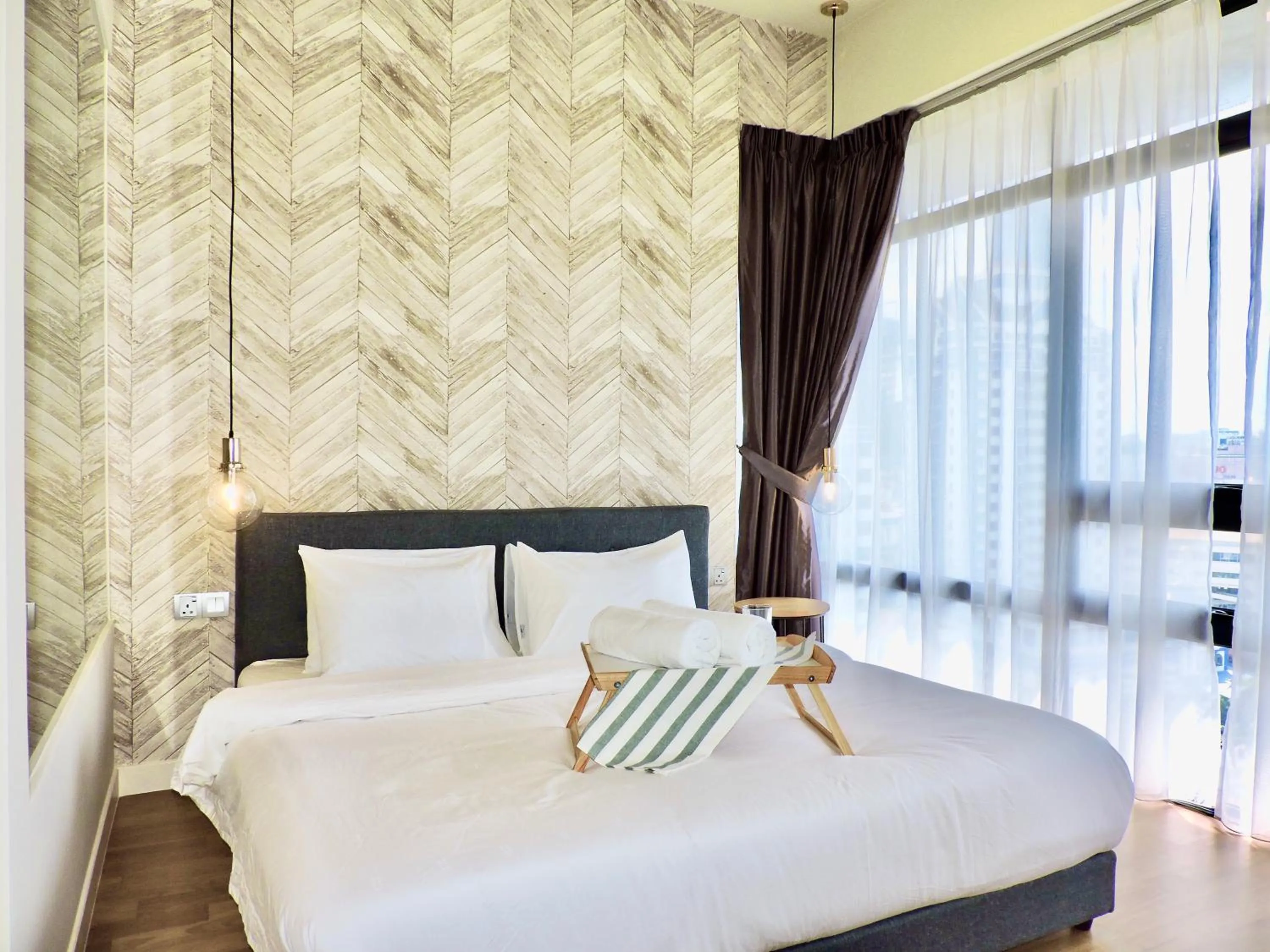 Two-Bedroom Apartment in Anggun Residence KLCC By Sleepy Bear