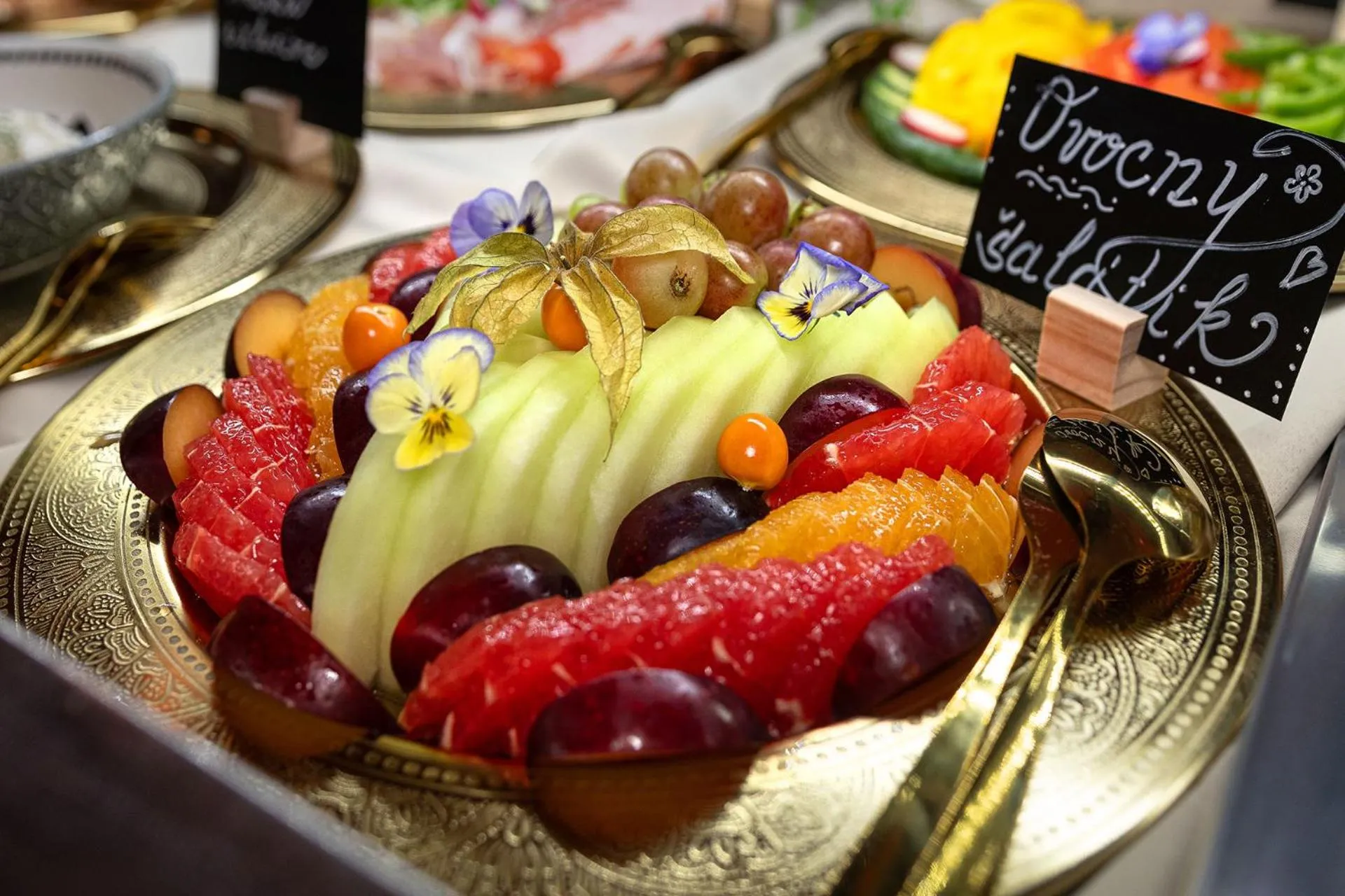 Buffet breakfast in Hotel Kamélia