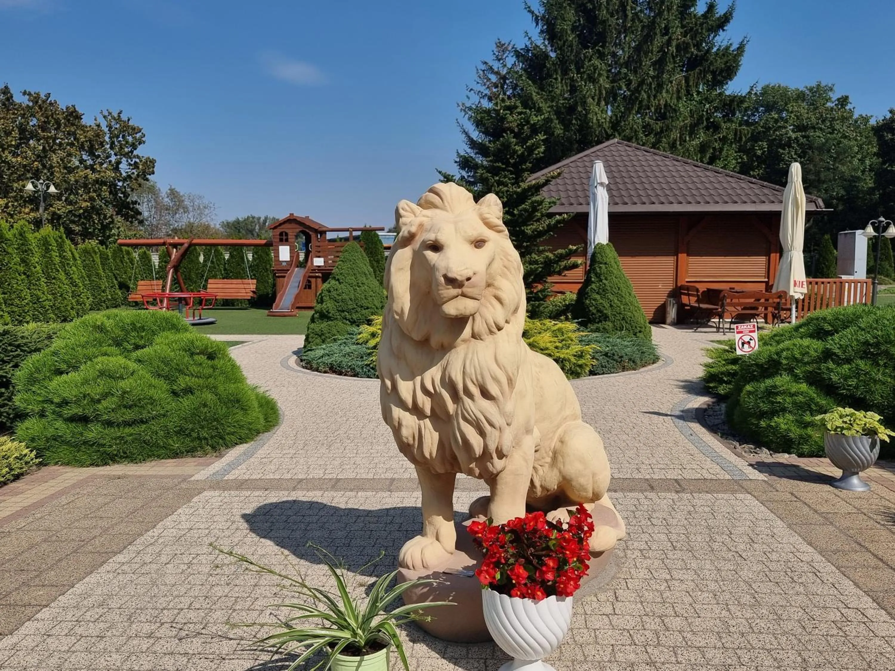 Garden in Hotel Hesperus