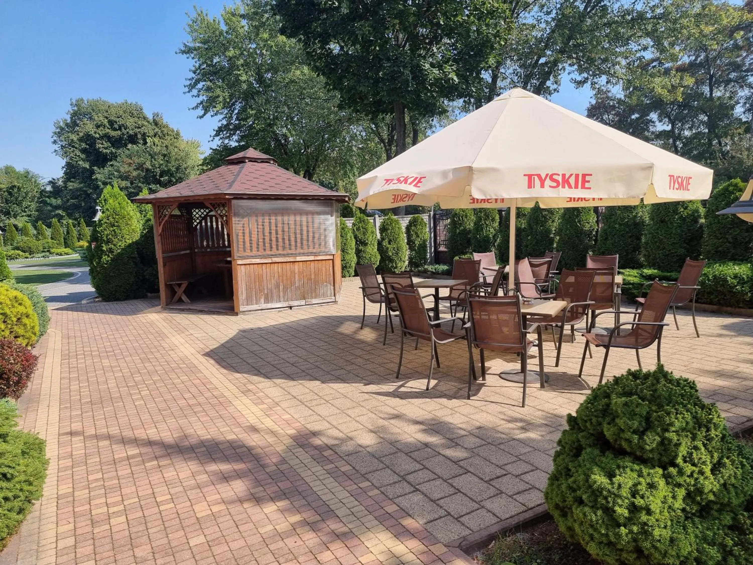 Garden in Hotel Hesperus