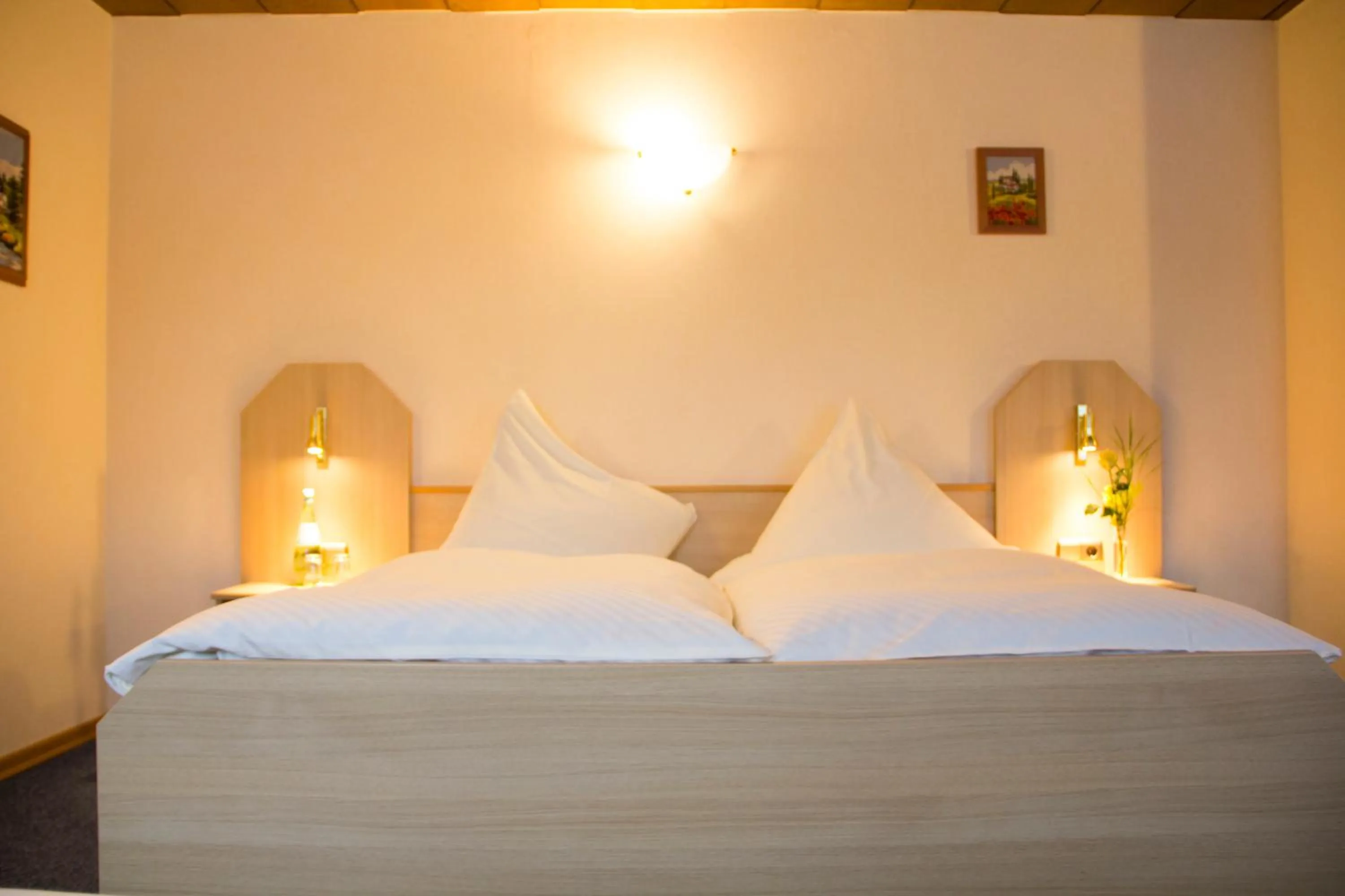 Photo of the whole room, Bed in Hotel Restaurant Zur Neroburg