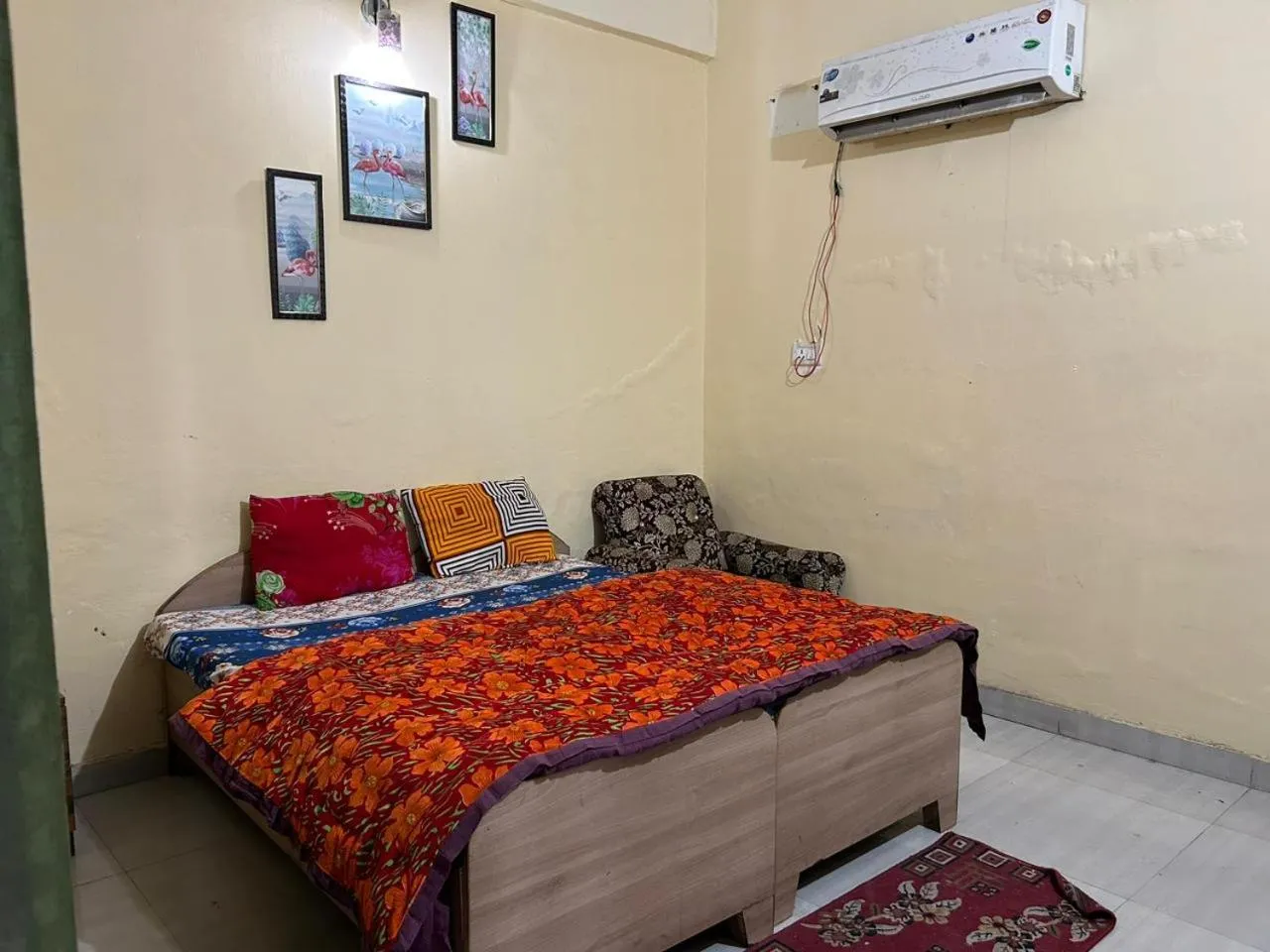 Bed in Hotel Blue Star