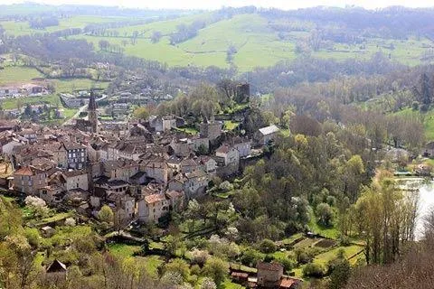 Bird's eye view in Le Petit Coin de Charme