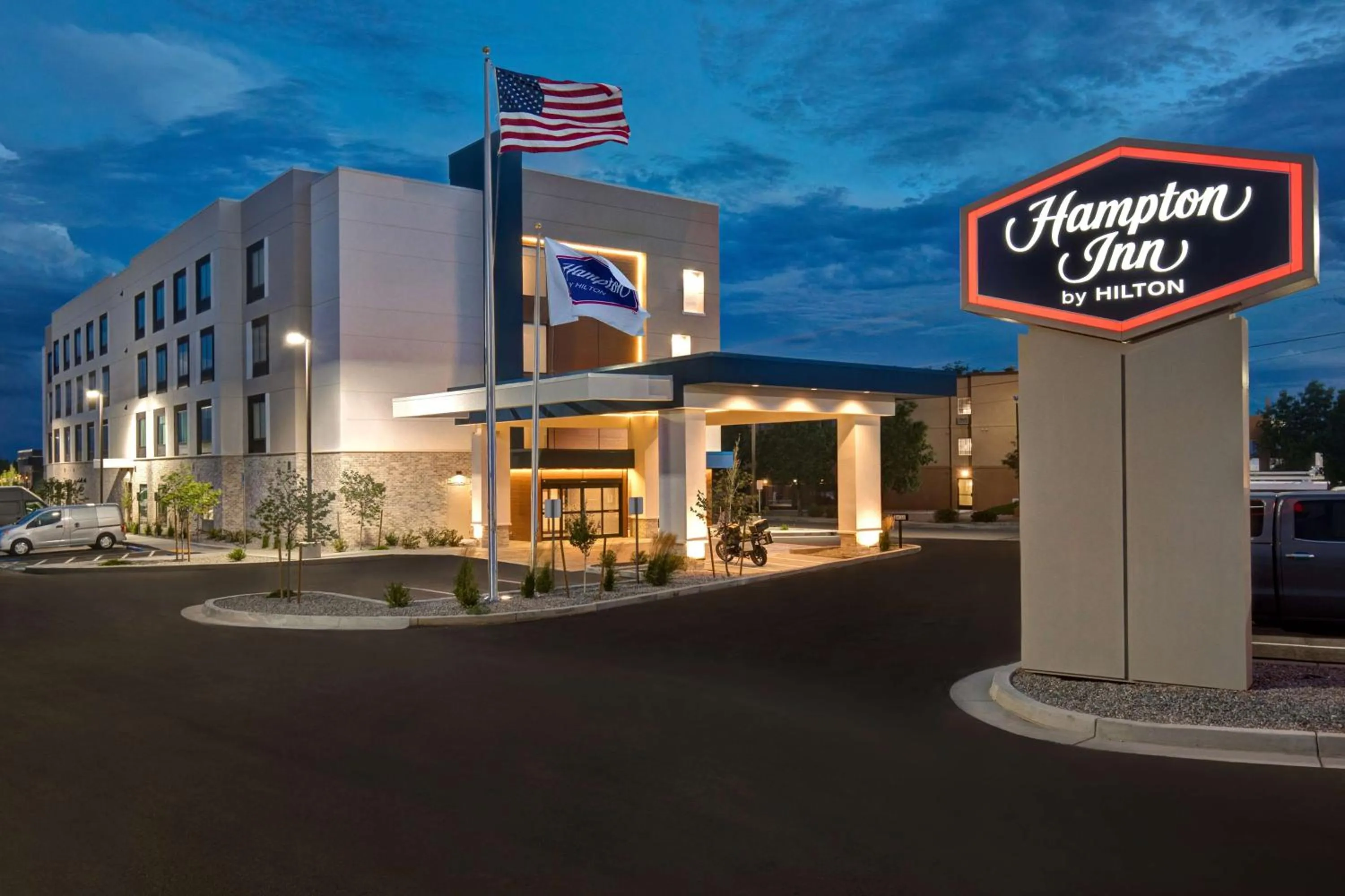 Property building in Hampton Inn Santa Fe South, NM