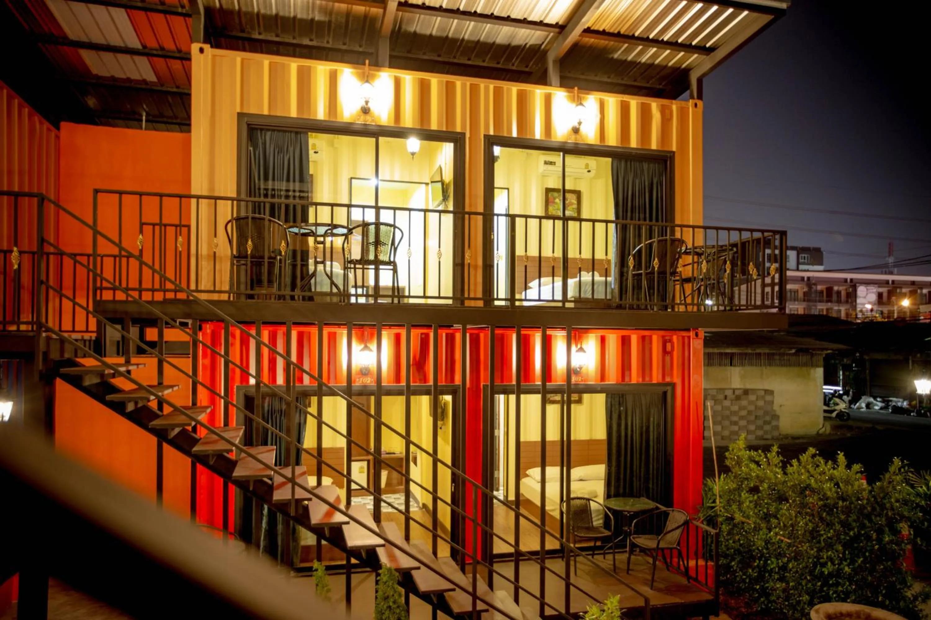 Balcony/Terrace in Tuscany Land Resort Donmuang