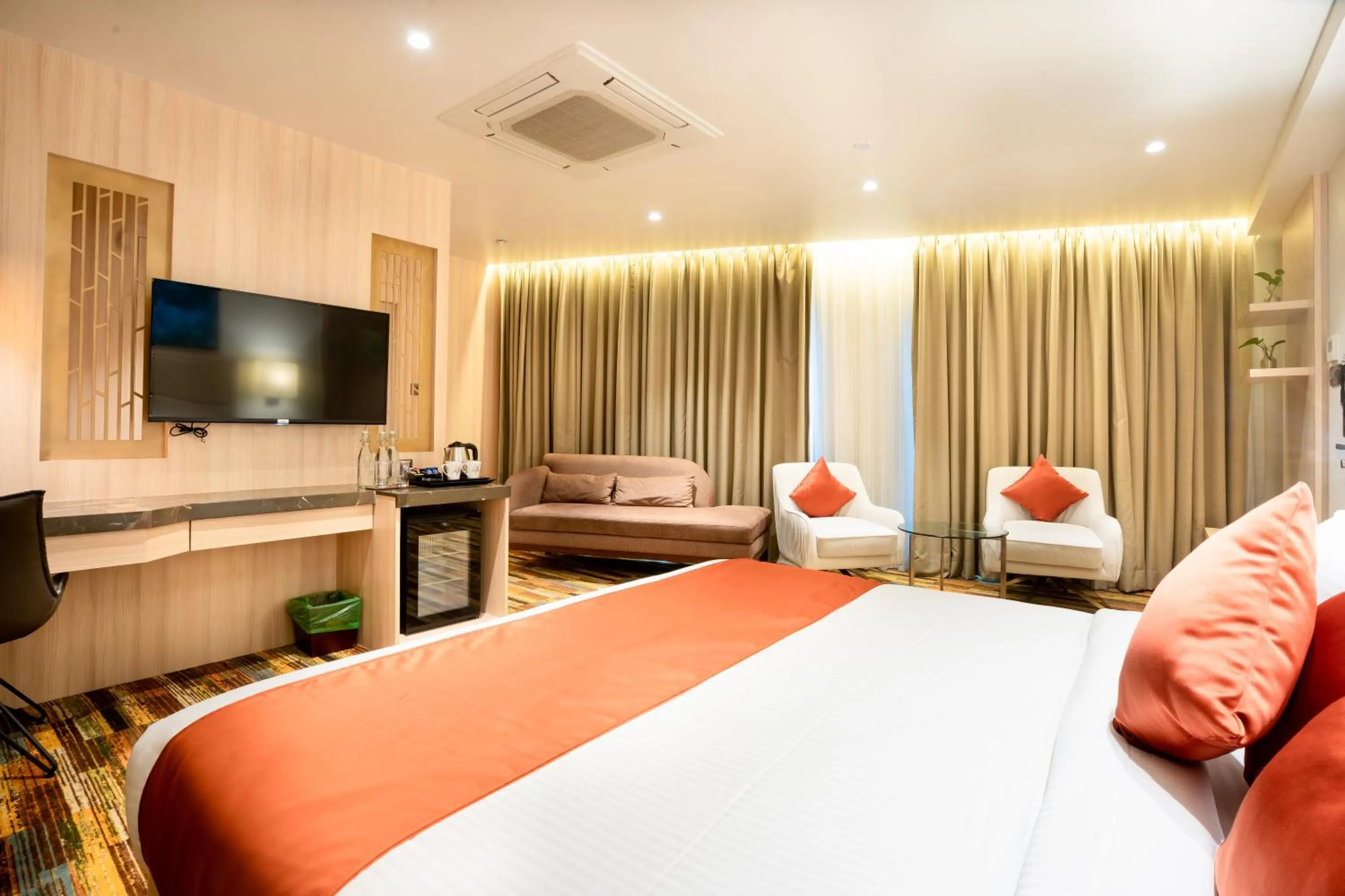 Photo of the whole room, Bed in The Orchid Lonavala