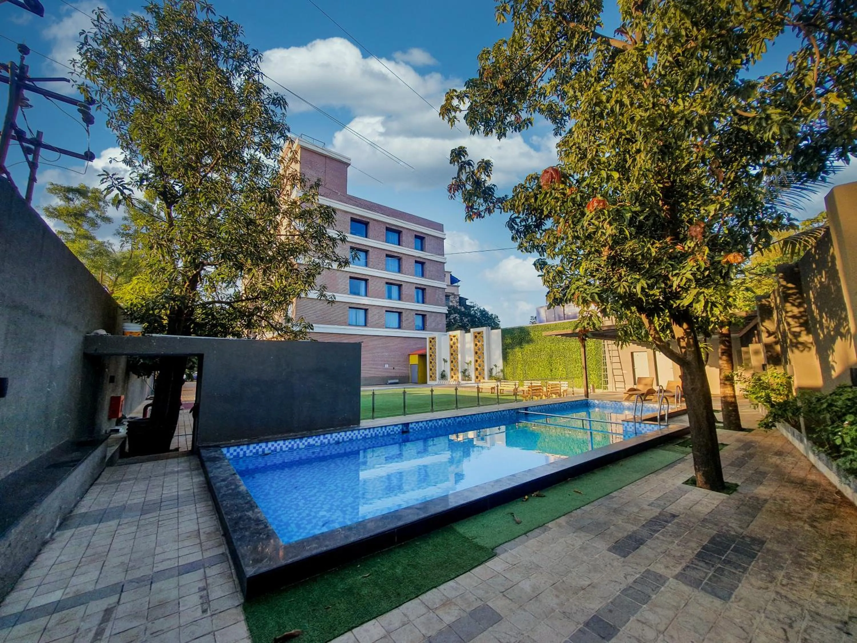 Garden view in The Orchid Lonavala