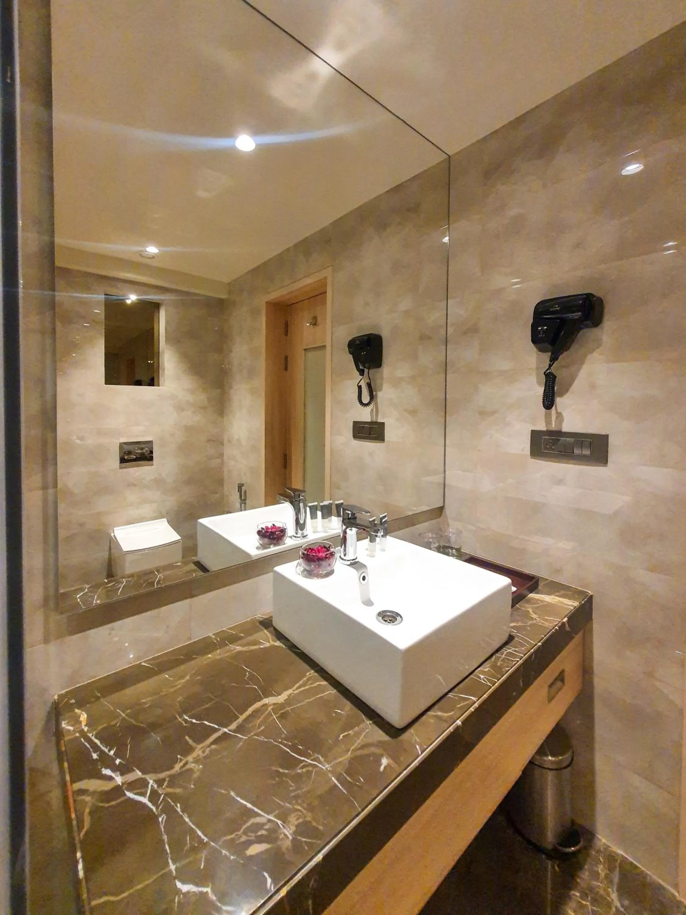 Bathroom, Bed in The Orchid Lonavala