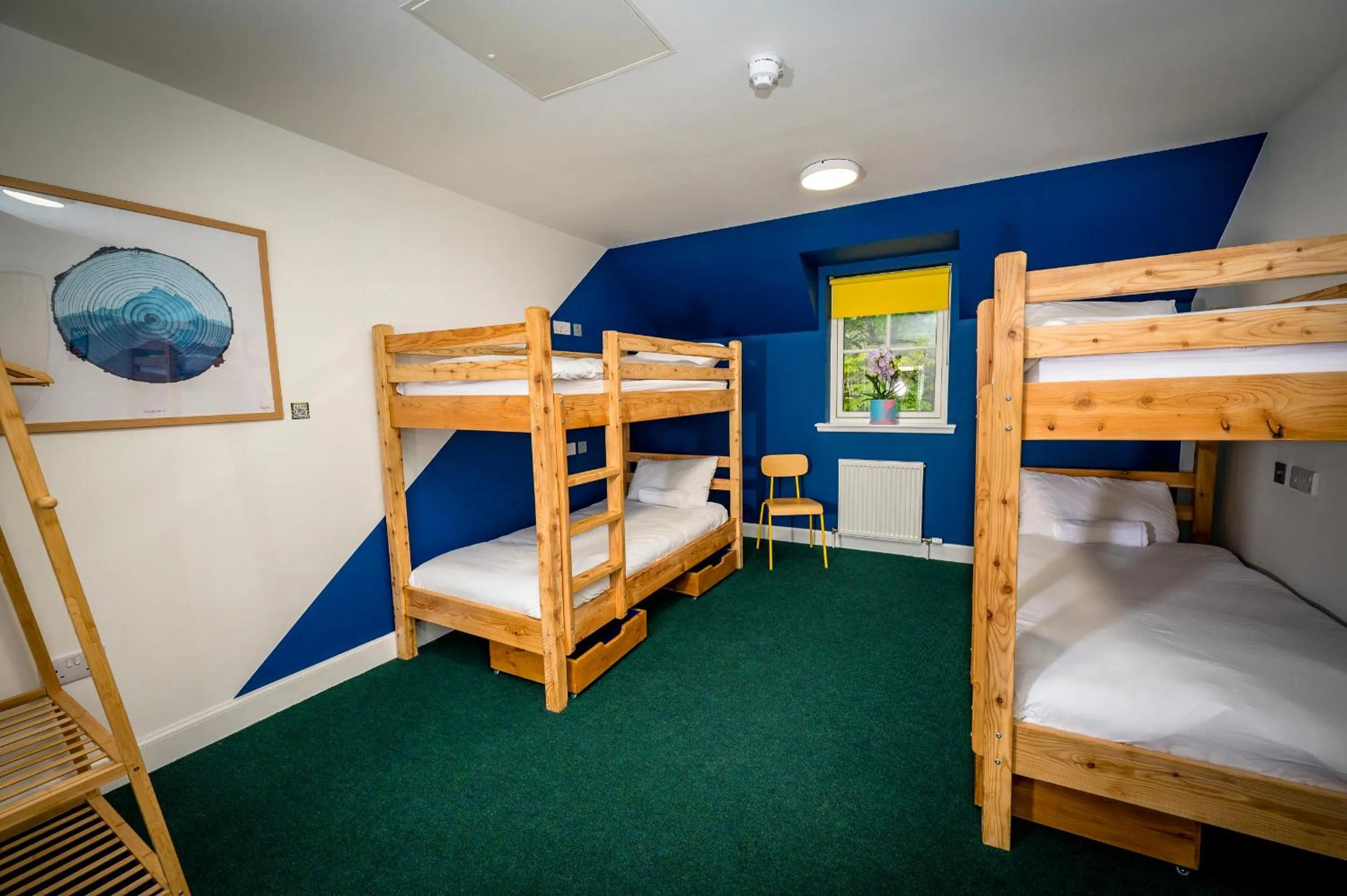 Bed in Loch Ness Bunk Inn