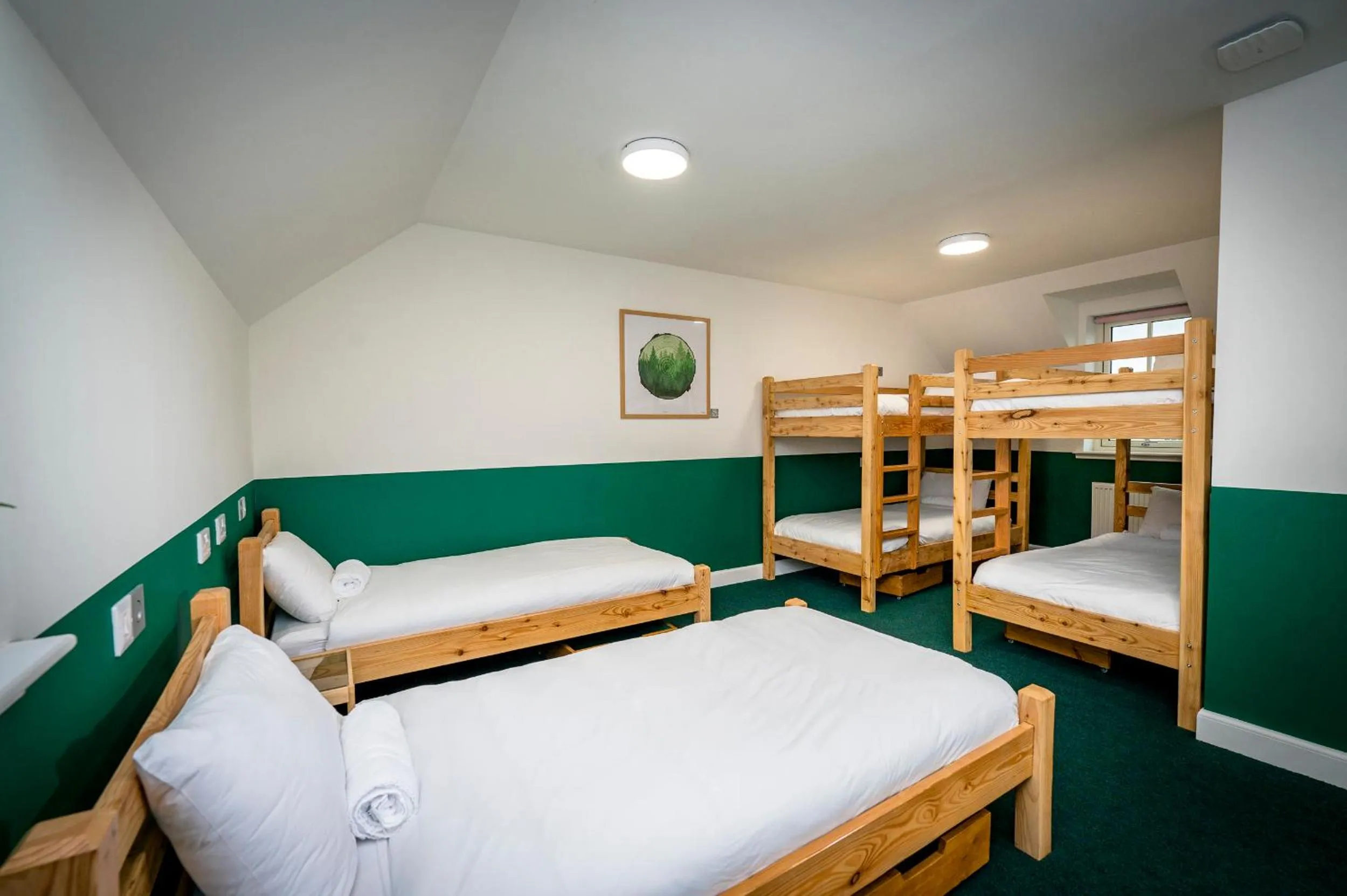 Bed in Loch Ness Bunk Inn