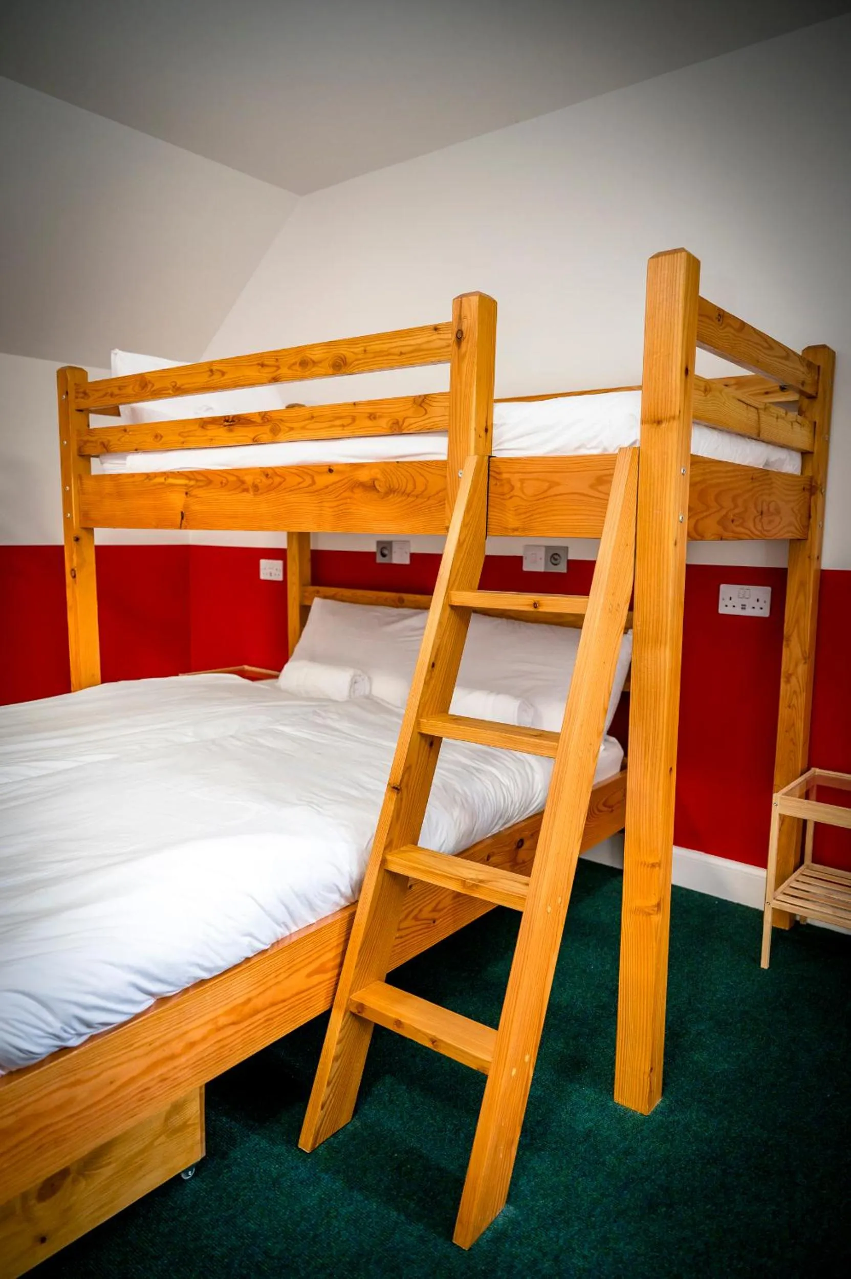 Bed in Loch Ness Bunk Inn