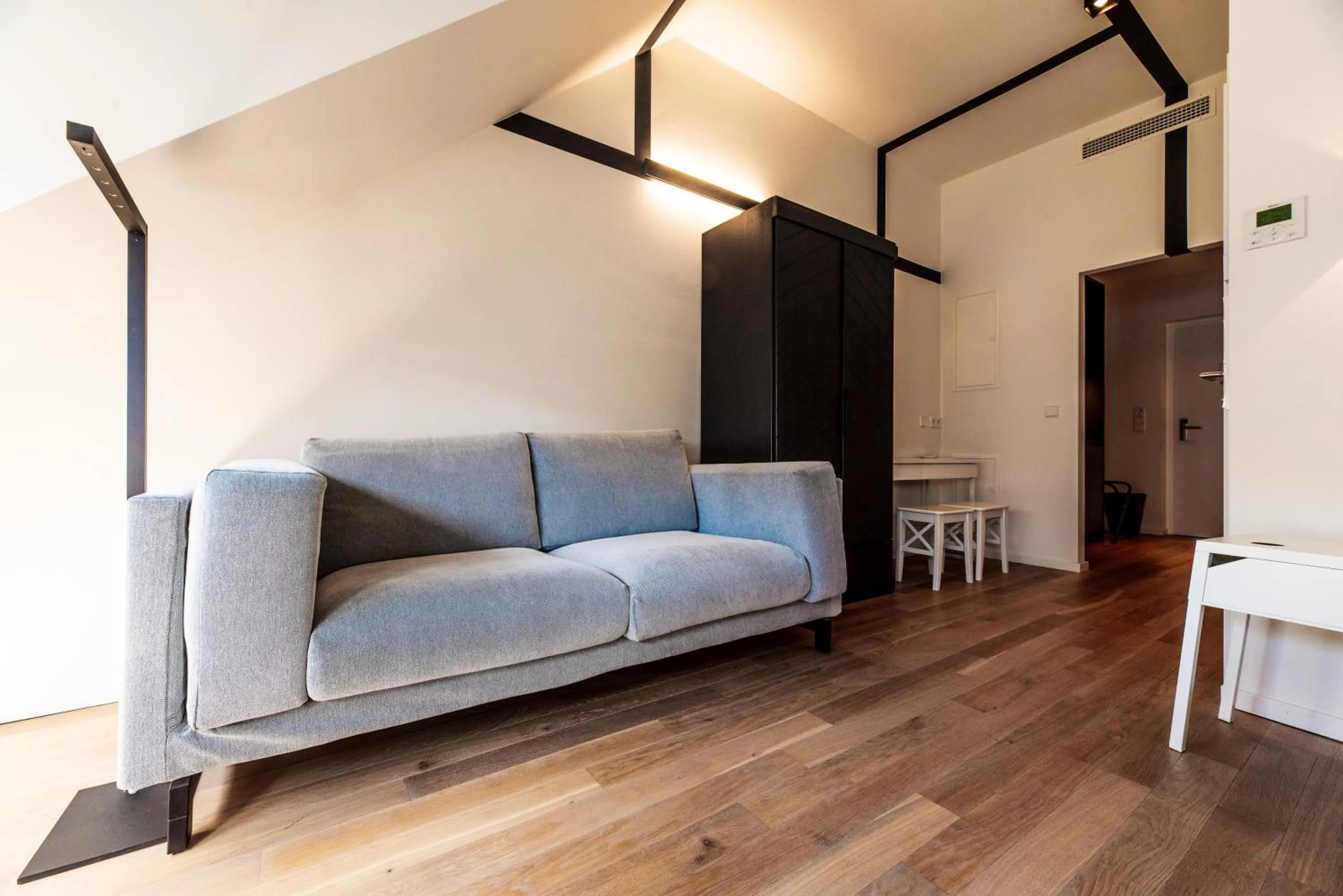 Living room in Blackhome Graz I contactless check-in