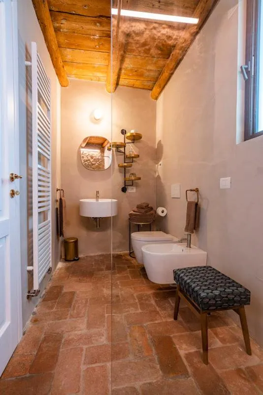 Bathroom in Relais Villa dei Gelsi & Spa