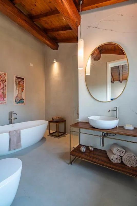 Bathroom in Relais Villa dei Gelsi & Spa