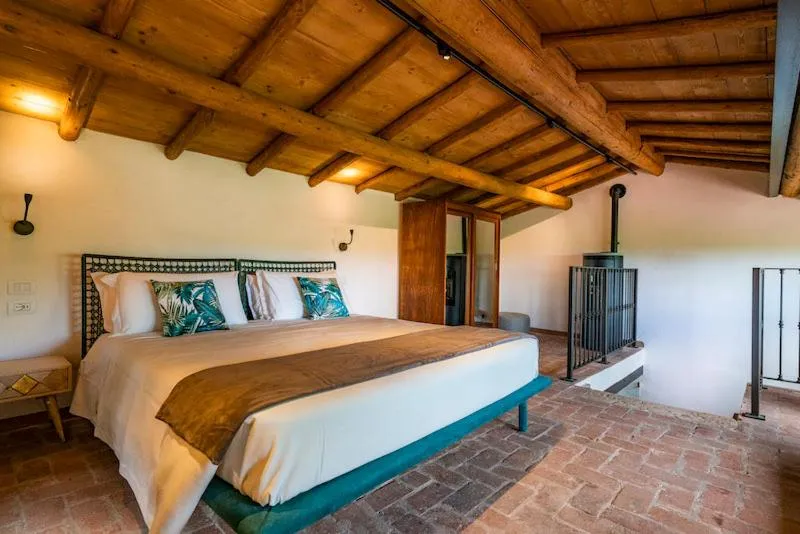 Bedroom, Bed in Relais Villa dei Gelsi & Spa