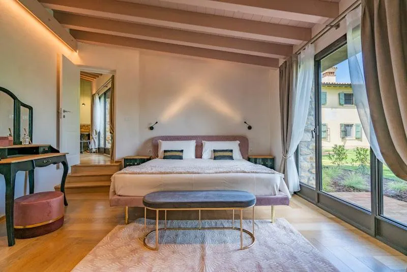 Bed in Relais Villa dei Gelsi & Spa