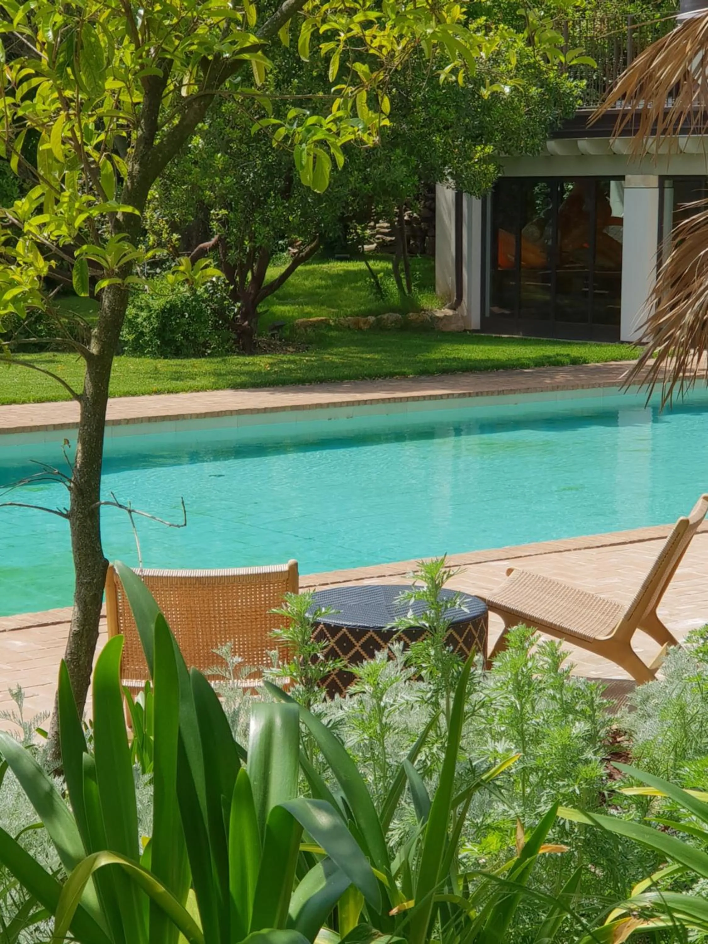 Pool view in Relais Villa dei Gelsi & Spa