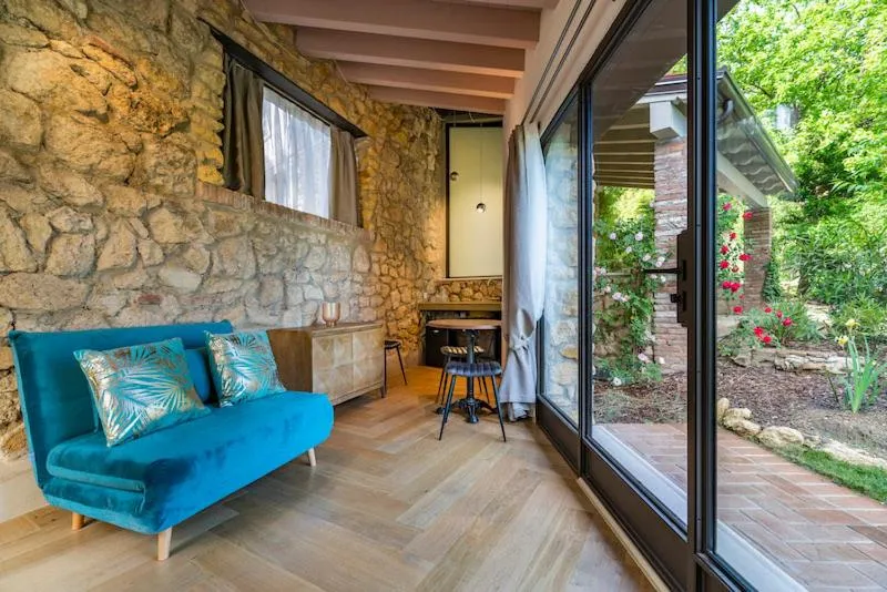 Seating area in Relais Villa dei Gelsi & Spa