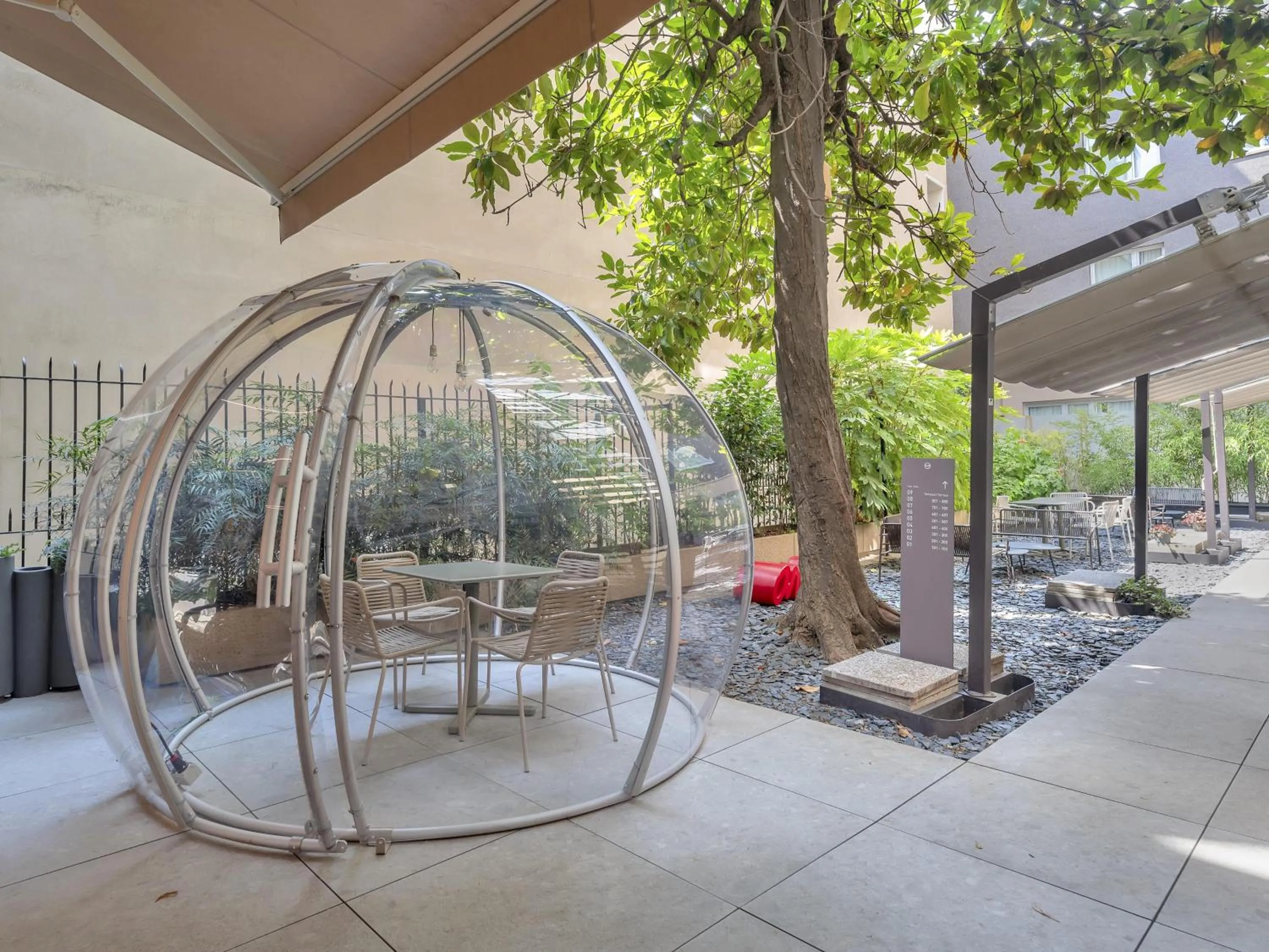 Balcony/Terrace in B&B Hotel Milano City Center Duomo