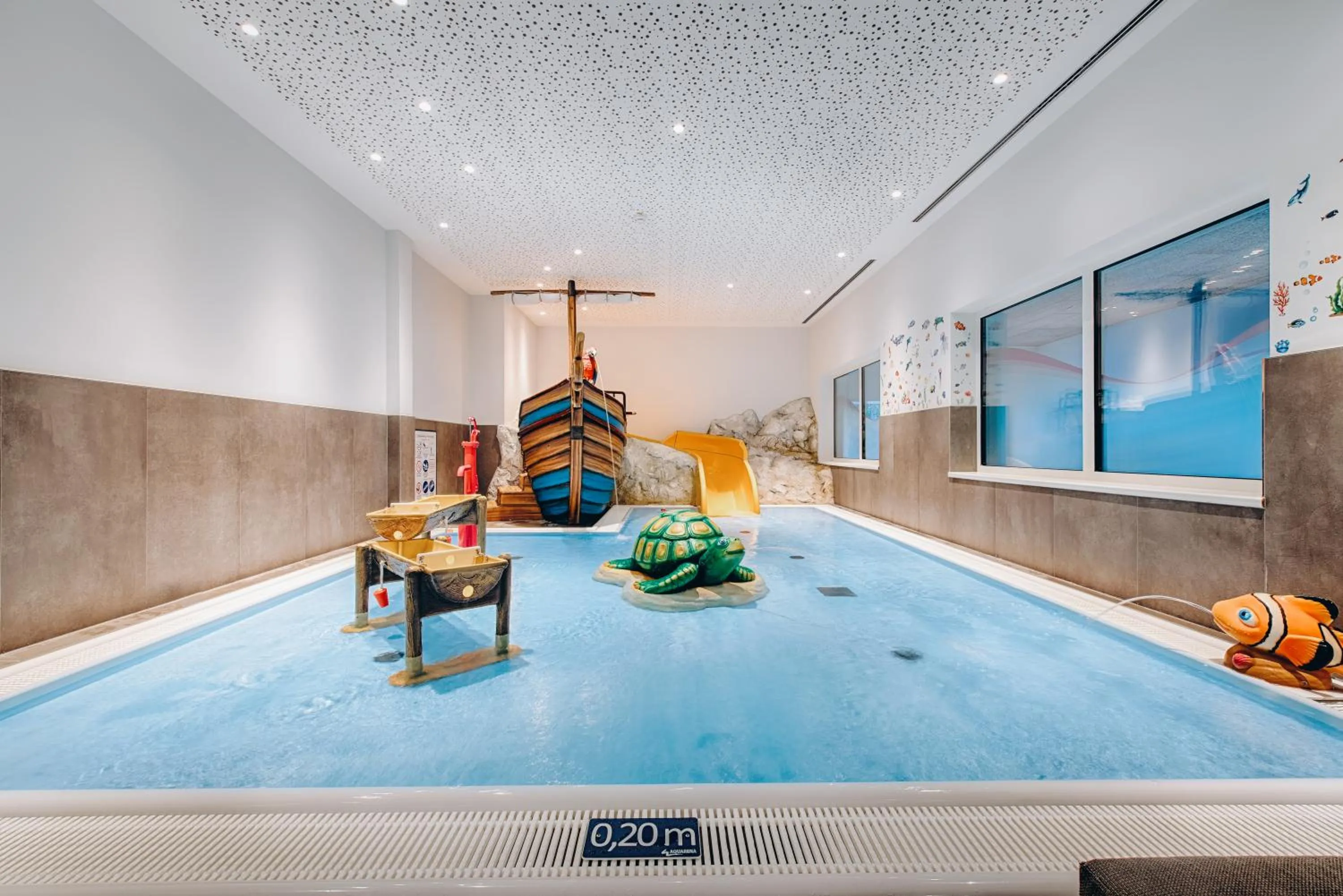 Swimming pool in Obermühle 4*S Boutique Resort