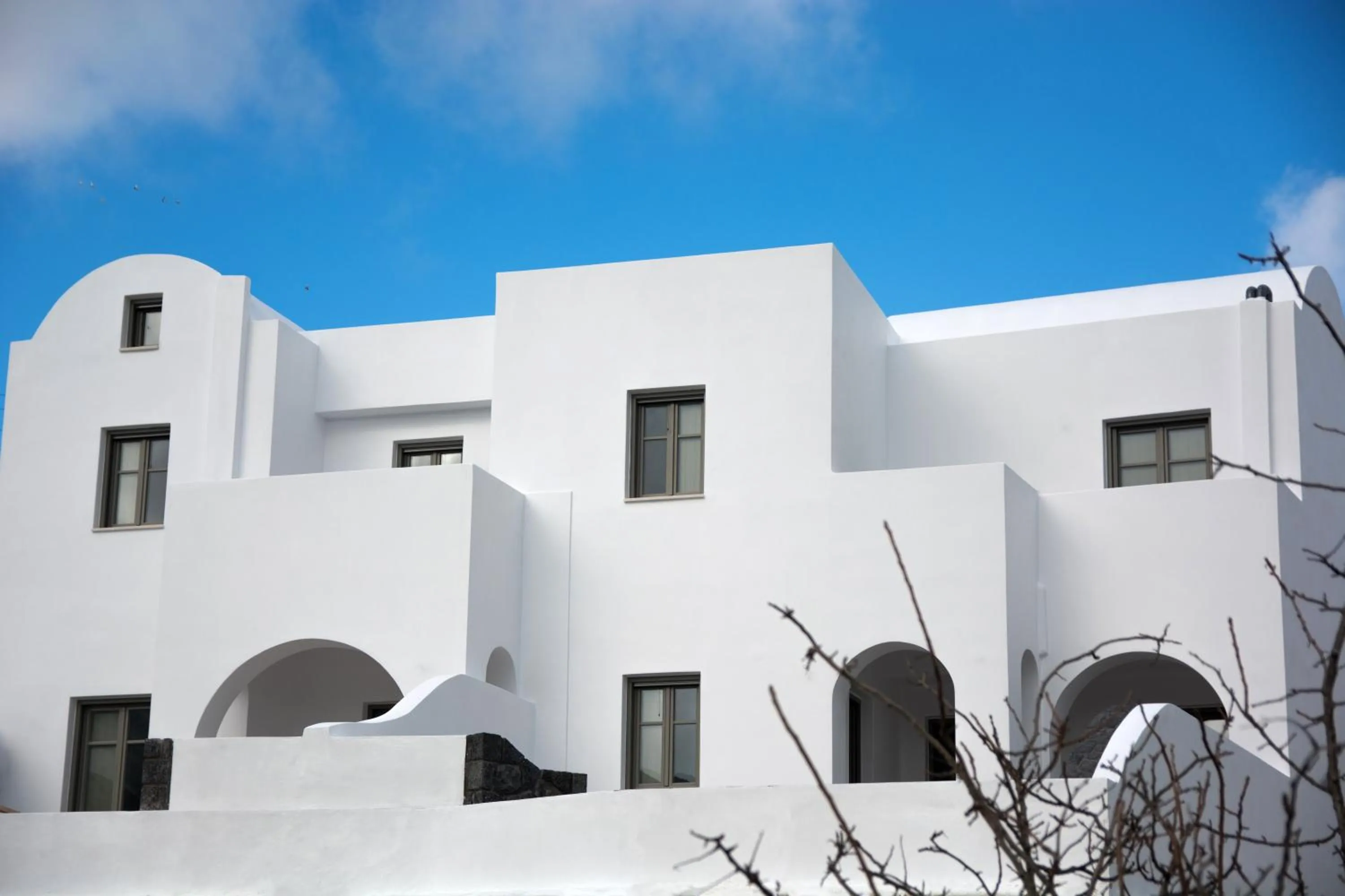 Property building in Amphitrite Suites Santorini