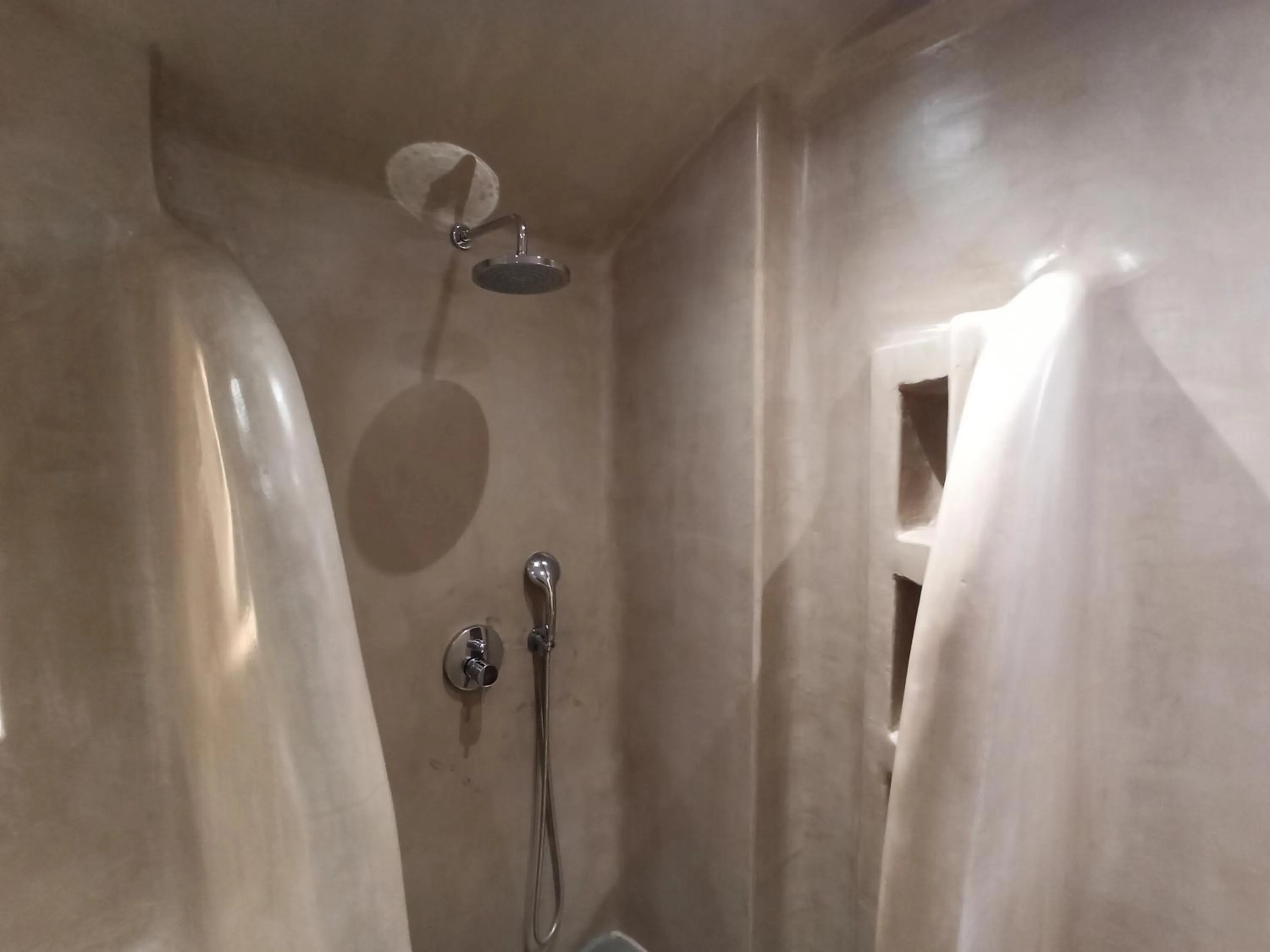 Bathroom in Amphitrite Suites Santorini